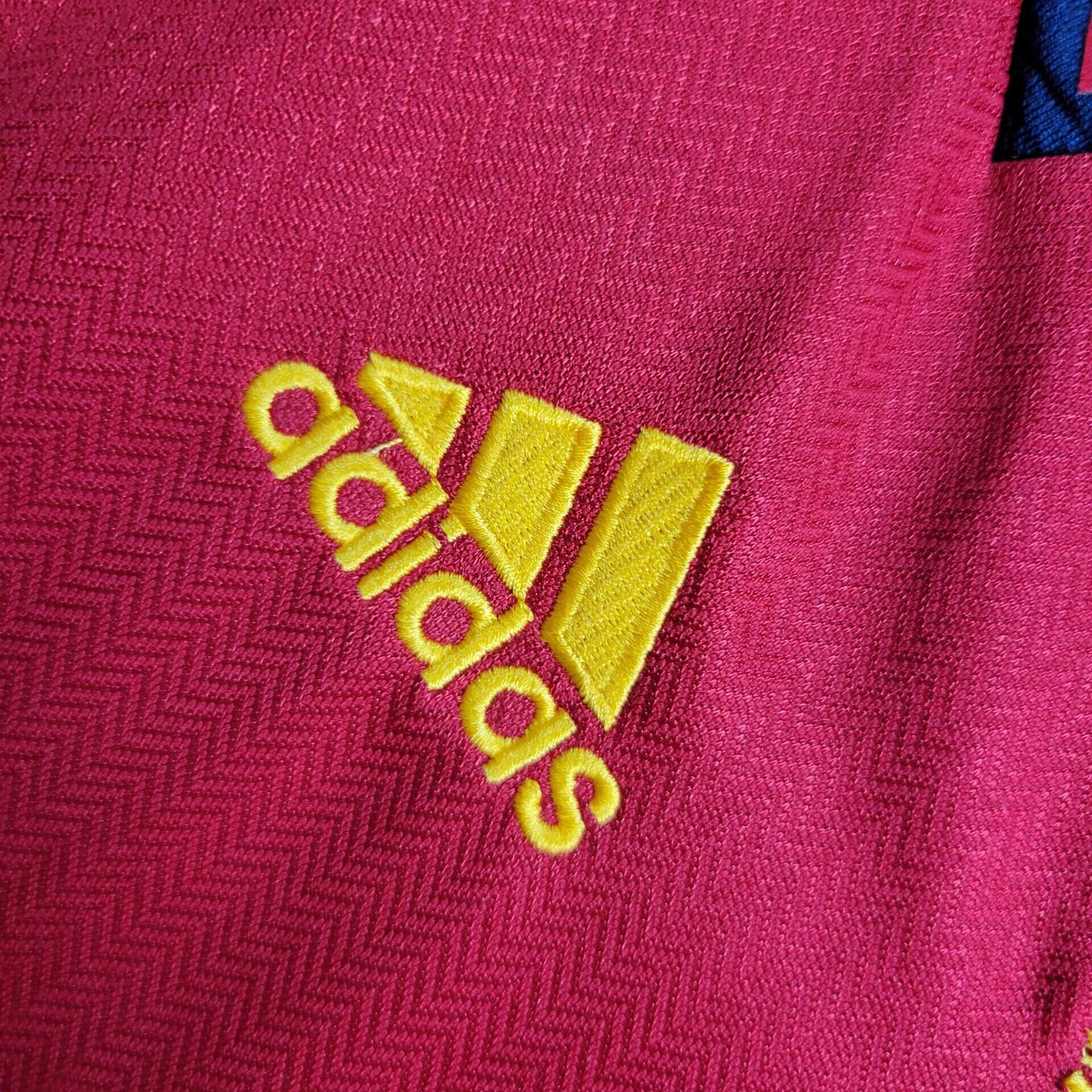 1998 Retro Spain Home Football Shirt