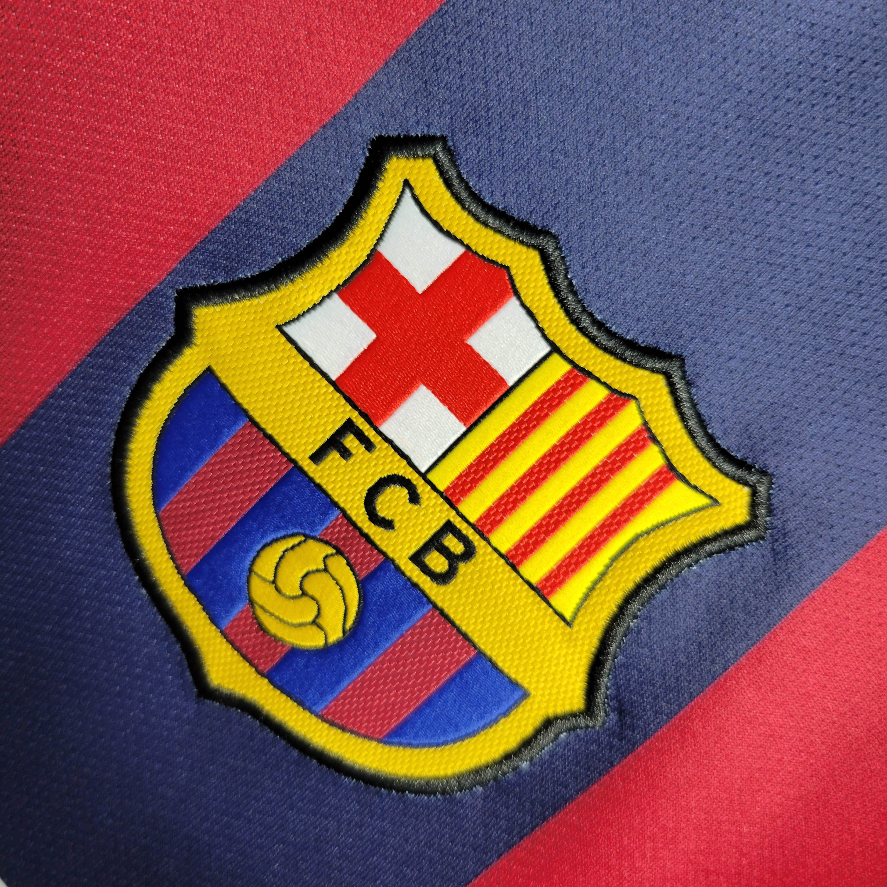 2014/2015 Retro Barcelona Home Football Shirt