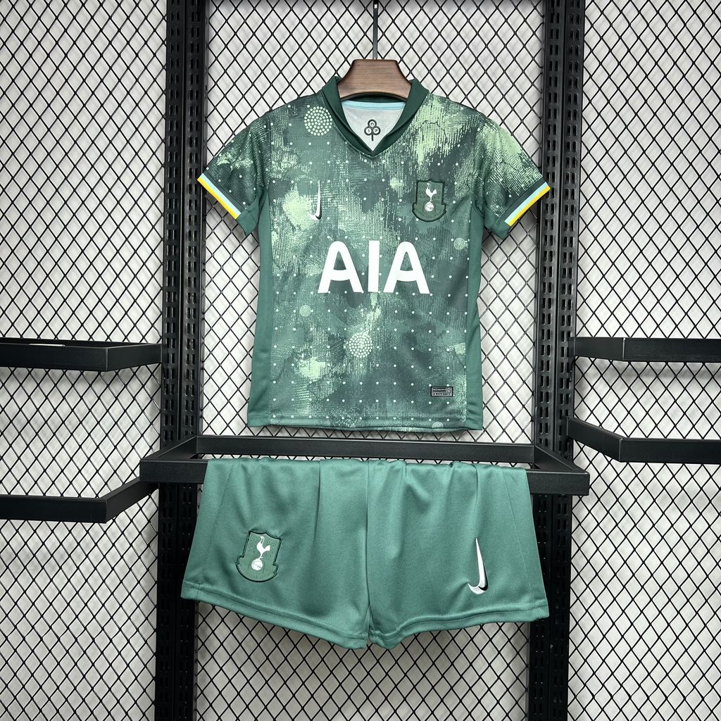 2024/2025 Tottenham Hotspur Third Away Football Shirt Kids Size