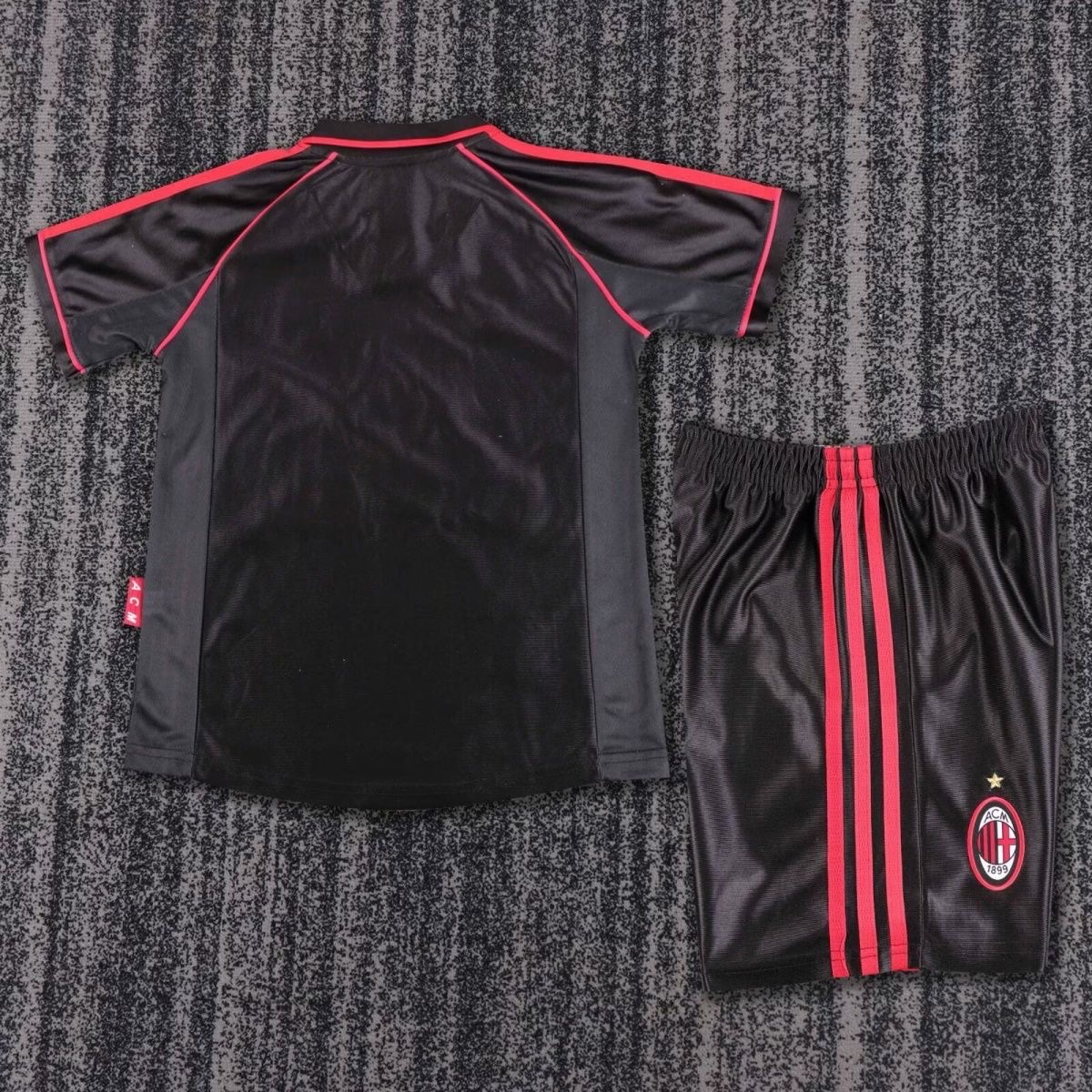 1998/1999 Retro Ac Milan HomeFootball Shirt Kids Size 1:1 Thai Quality