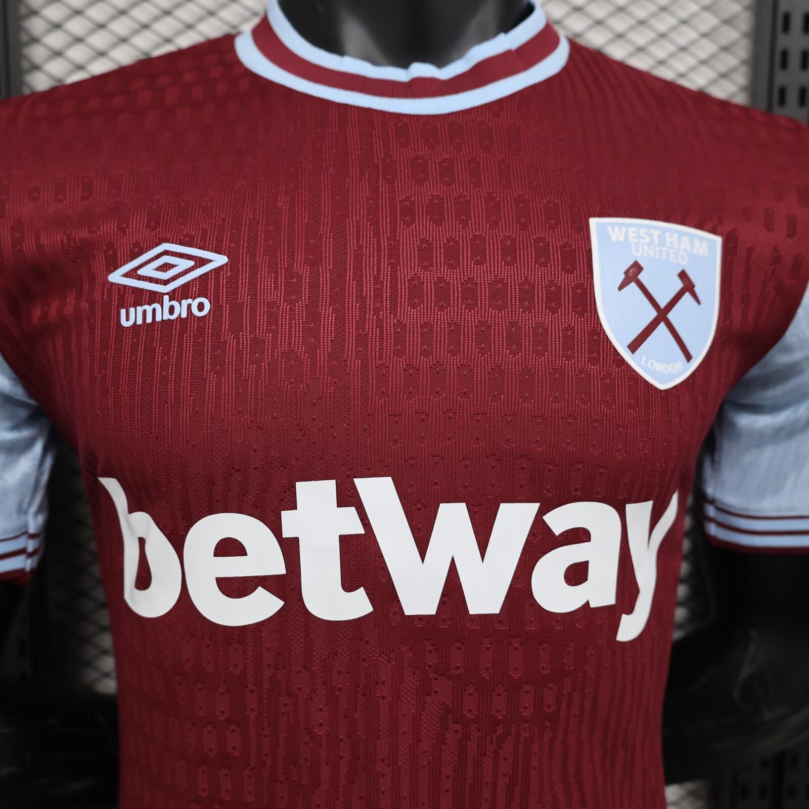 2024/2025 Player Version West Ham United Home Football Shirt