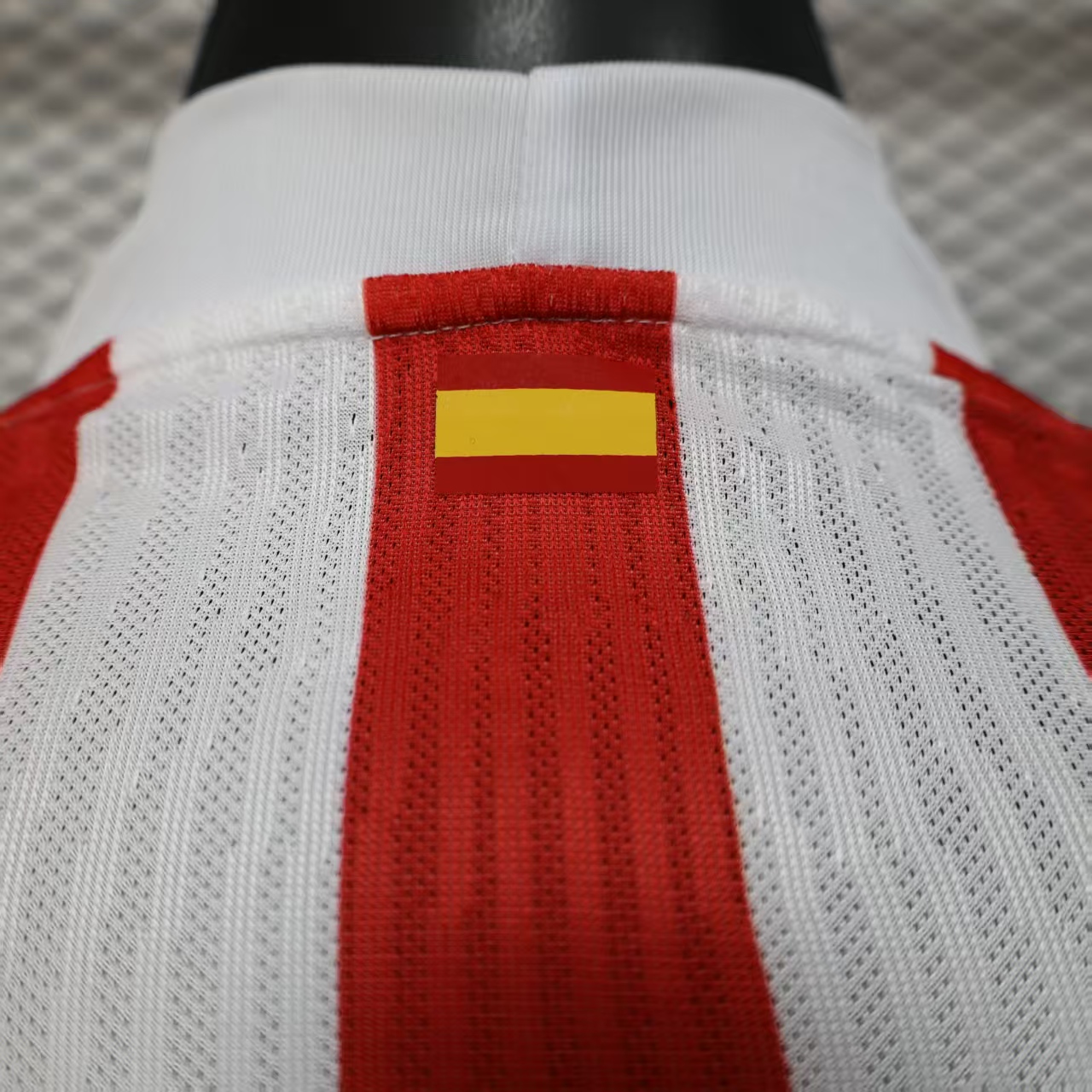 2025/2026 Player Version Long Sleeve Atletico Madrid Home Football Shirt