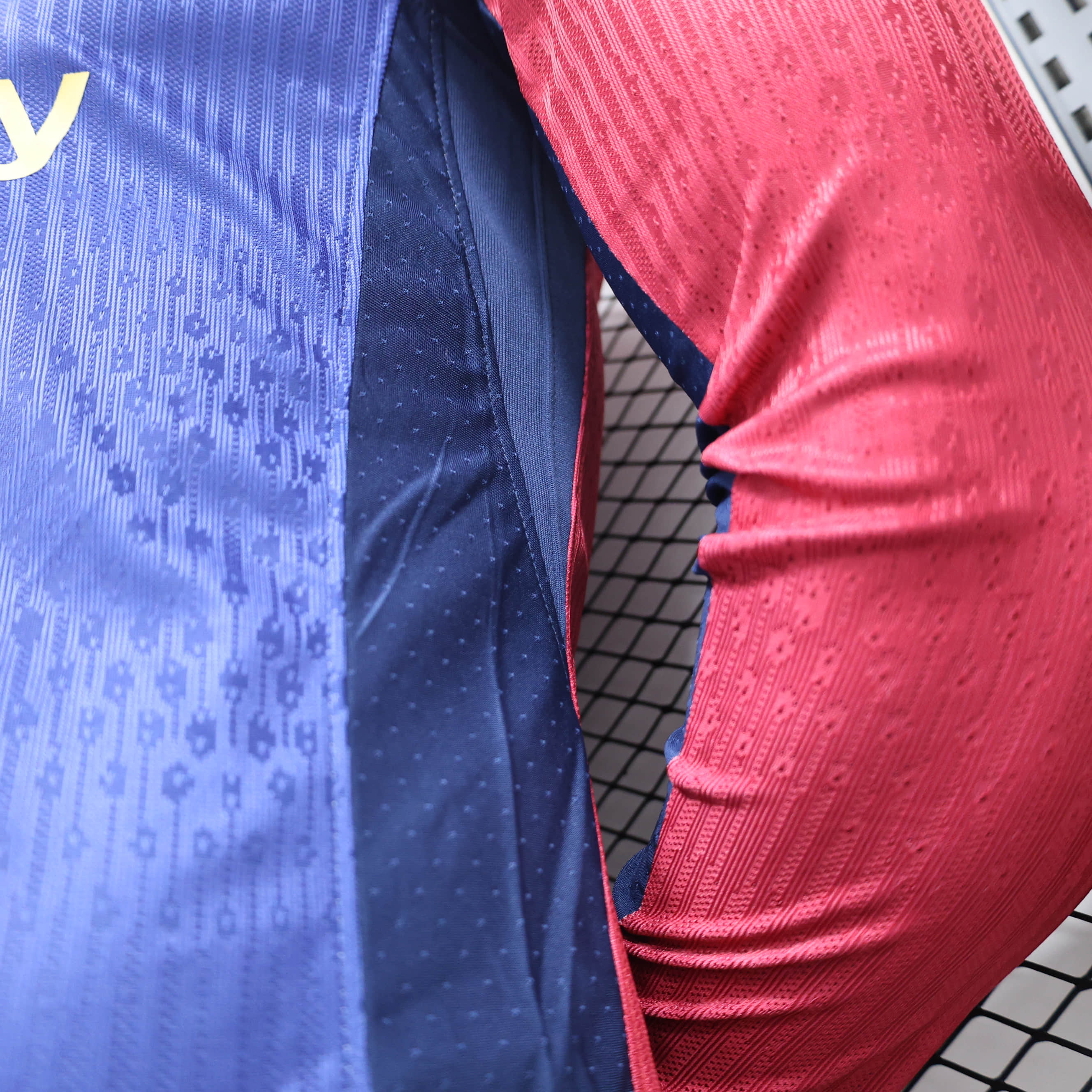 2024/2025 Long Sleeve Player Version Barcelona Home Football Shirt