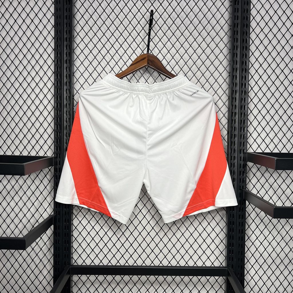 2024/2025 Manchester United Home White Shorts