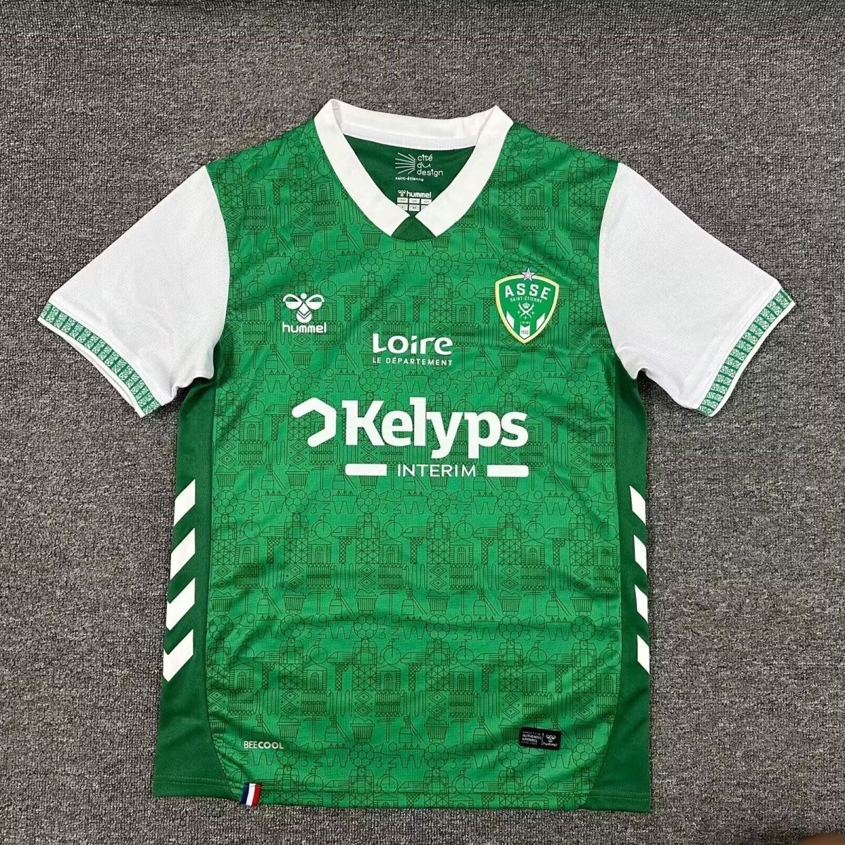 2025/2026 Saint-Etienne Home FootballShirt 1:1 Thai Quality