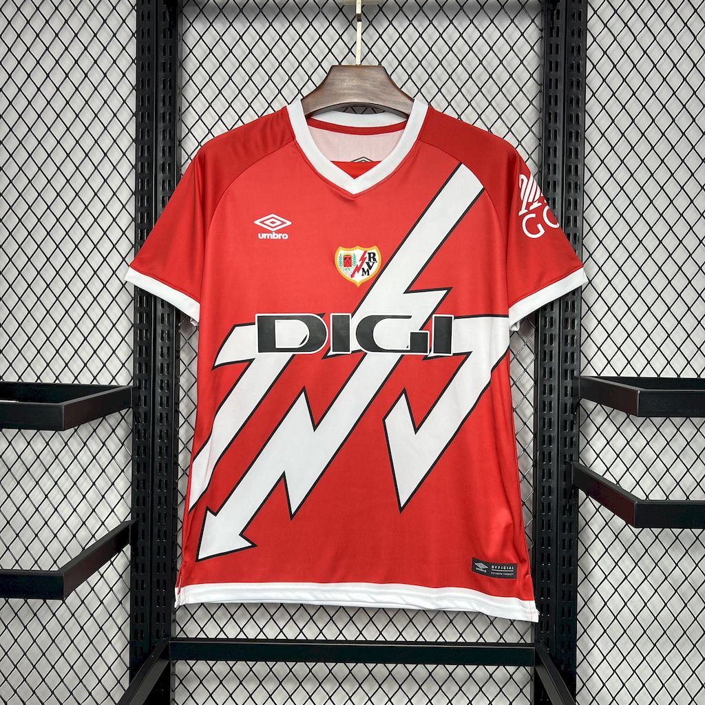 2024/2025 Rayo Vallecano Home Football Shirt