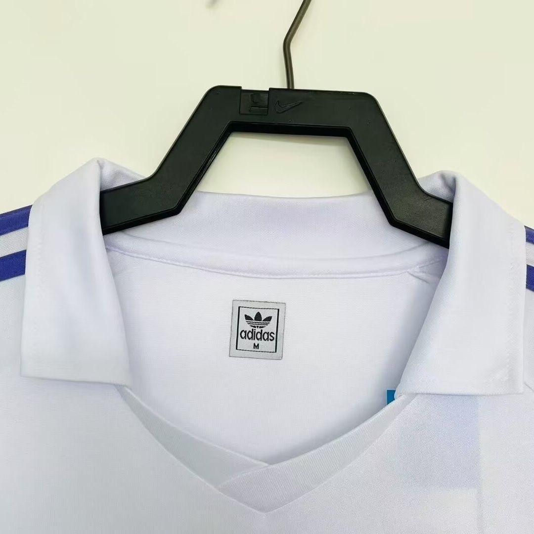 1984/1985 Retro Real Madrid HomeFootball shirt 1:1 Thai Quality