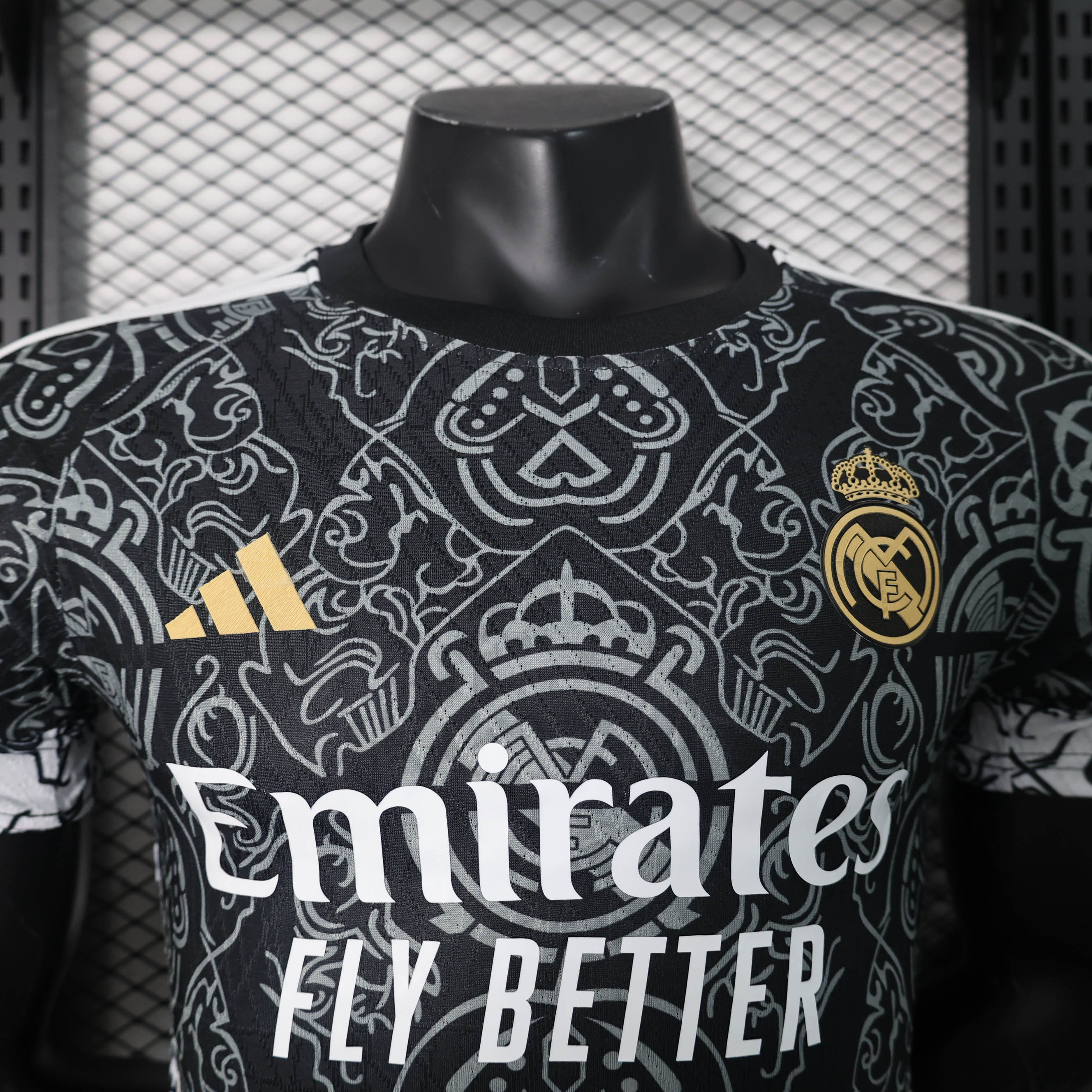 2024/2025 Player Version Real Madrid Special Edition Black Football Shirt