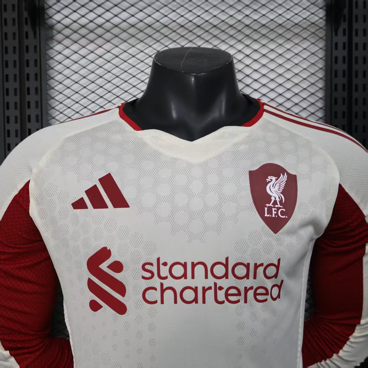 2025/2026 Player Version Long Sleeve Liverpool Away Football Shirt