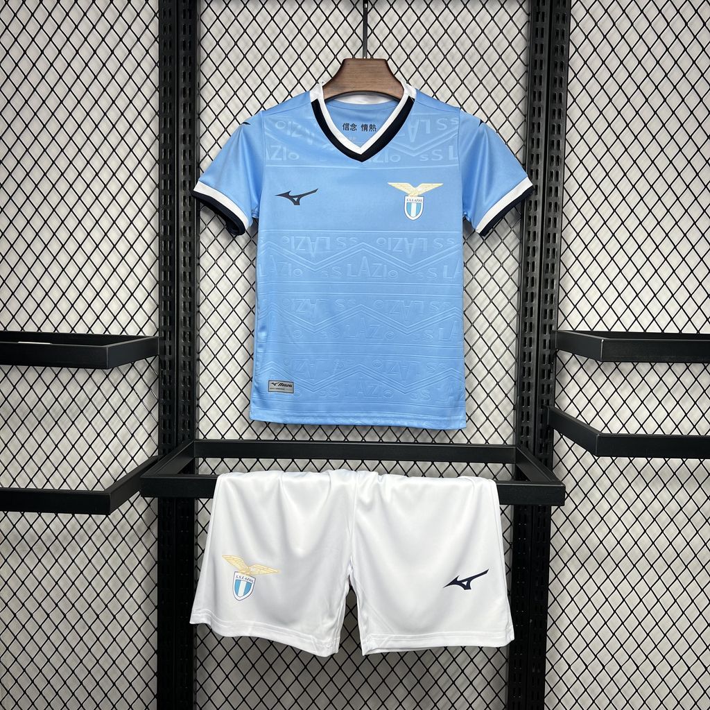 2024/2025 Lazio Home Football Shirt Kids Size