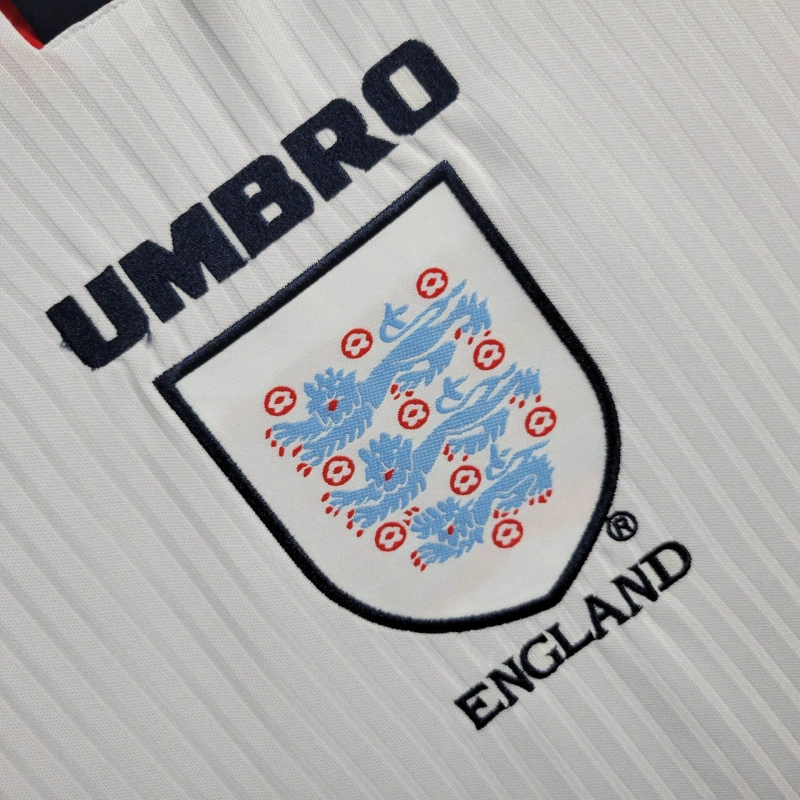 1998 Retro England Home Football Shirt