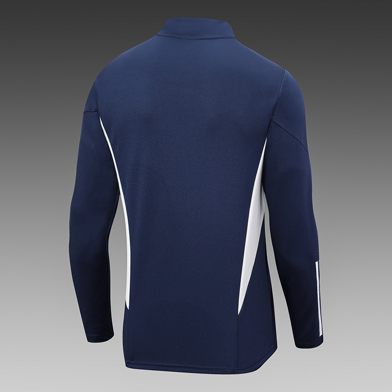 2023 Italy Half-Pull Training Suit Sky Blue Football Shirt Set