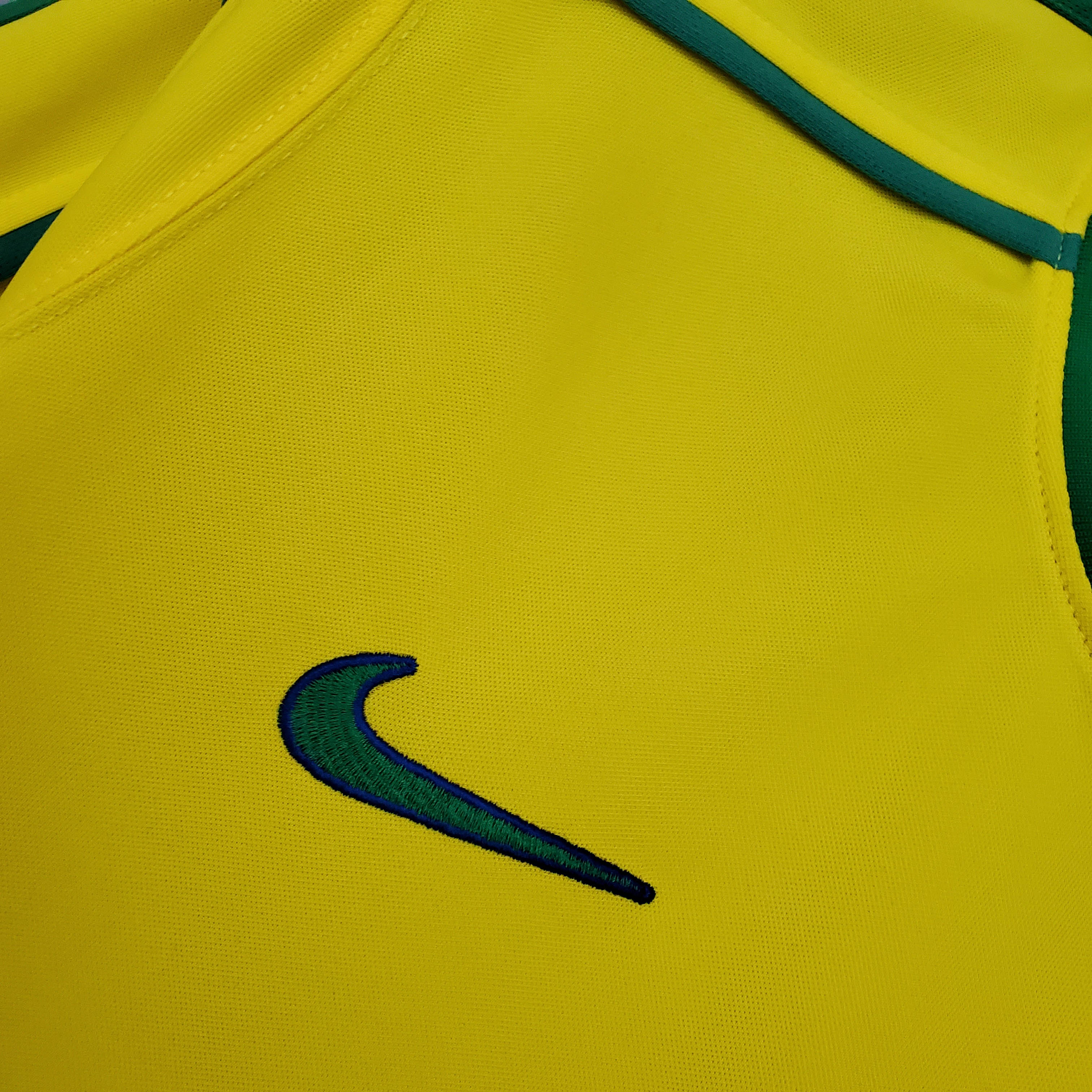 1998 Retro Brazil Home Football Shirt