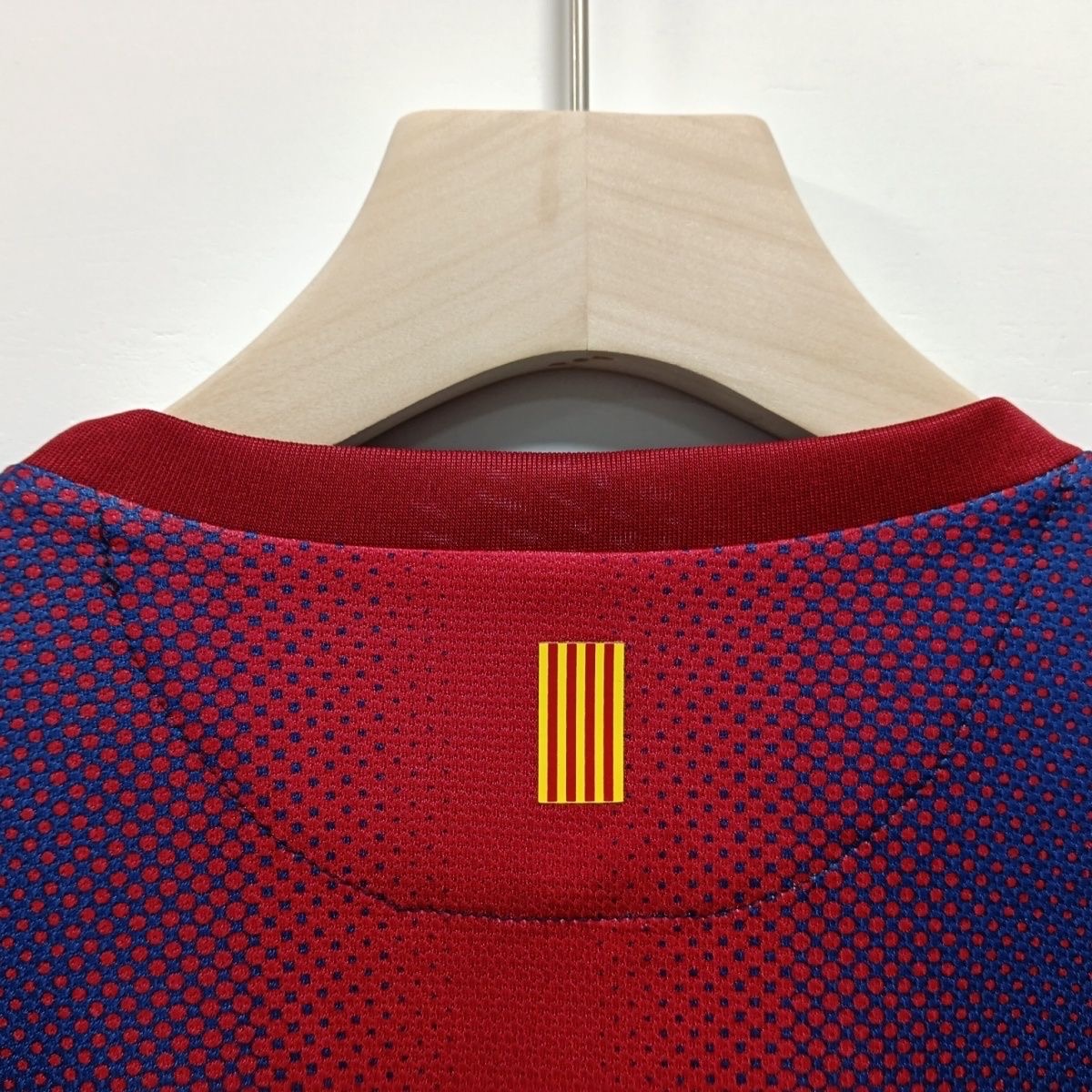 2012/2013 Retro Long Sleeve BarcelonaHome Football Shirt 1:1 Thai Quality