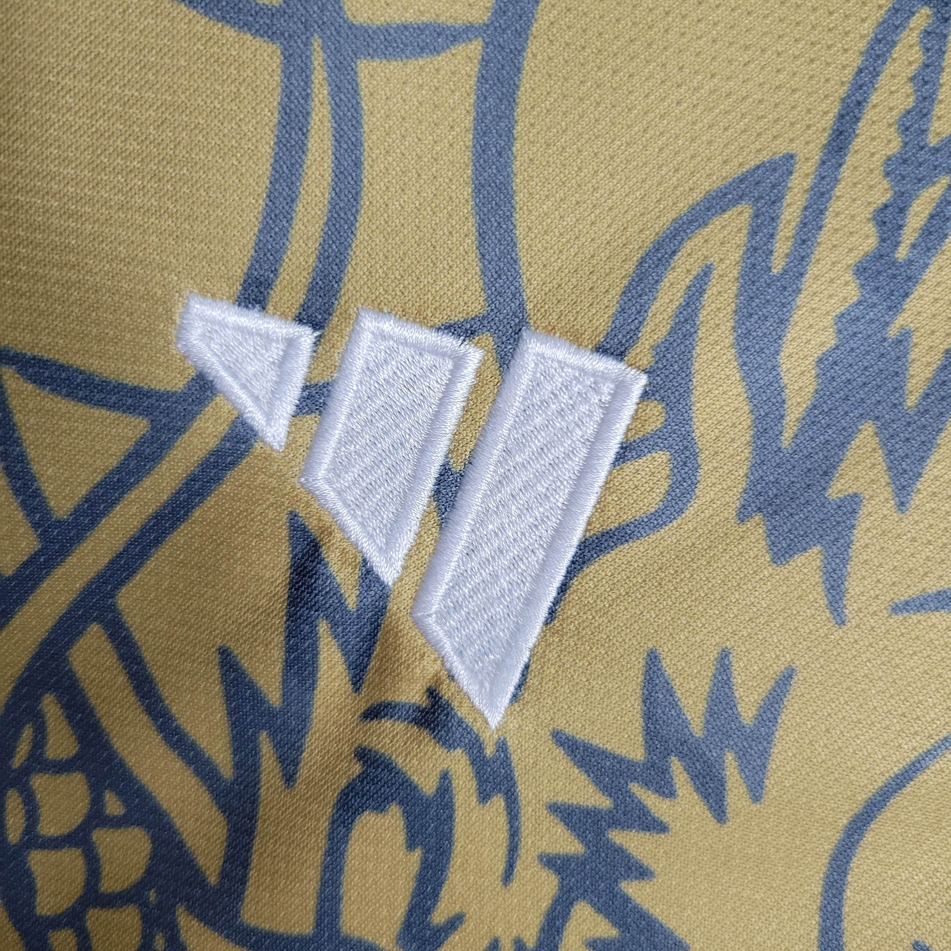 2023/2024 Real Madrid Chinese Dragon Gold Football Shirt