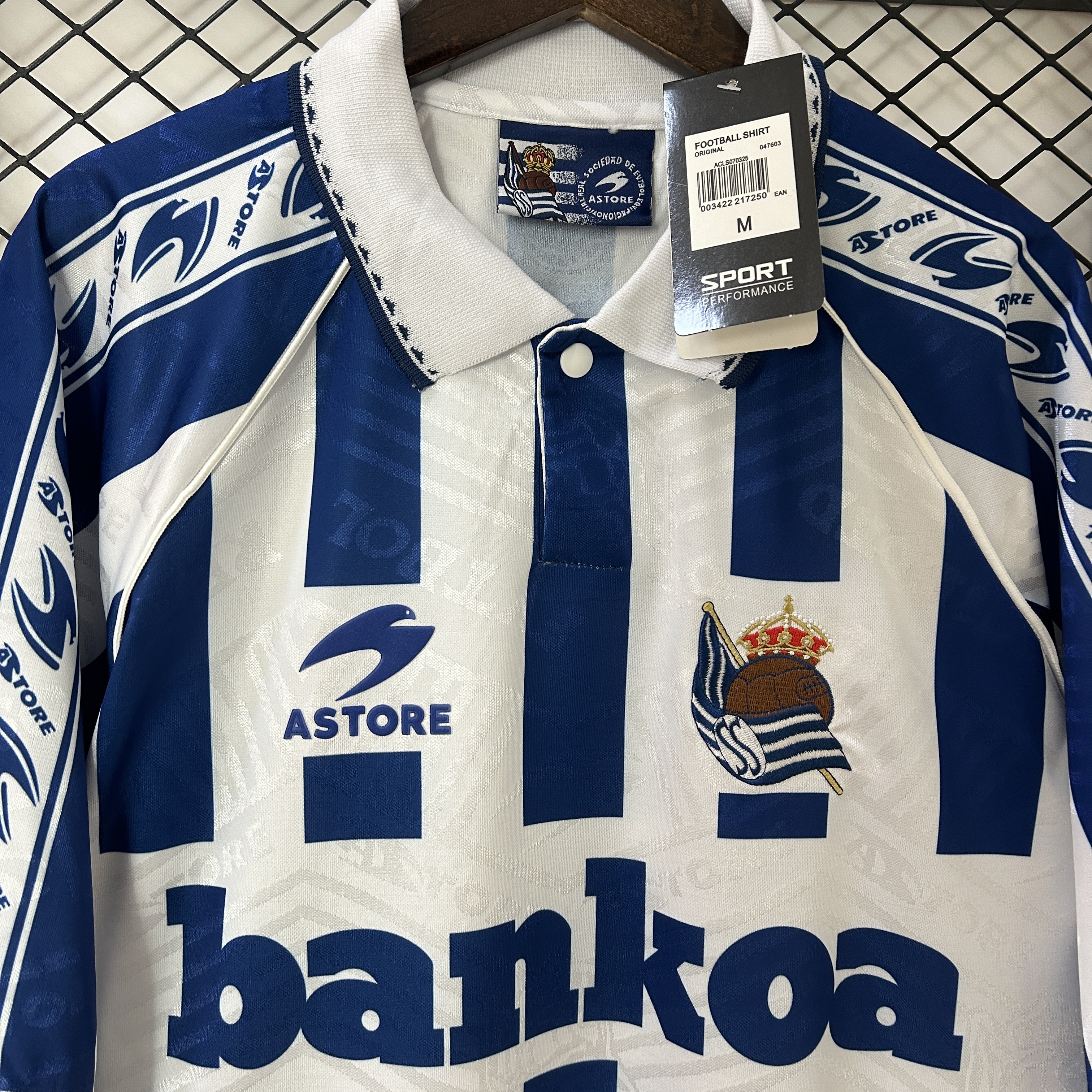 1994/1995 Retro Real Sociedad Home Football Shirt 1:1 Thai Quality