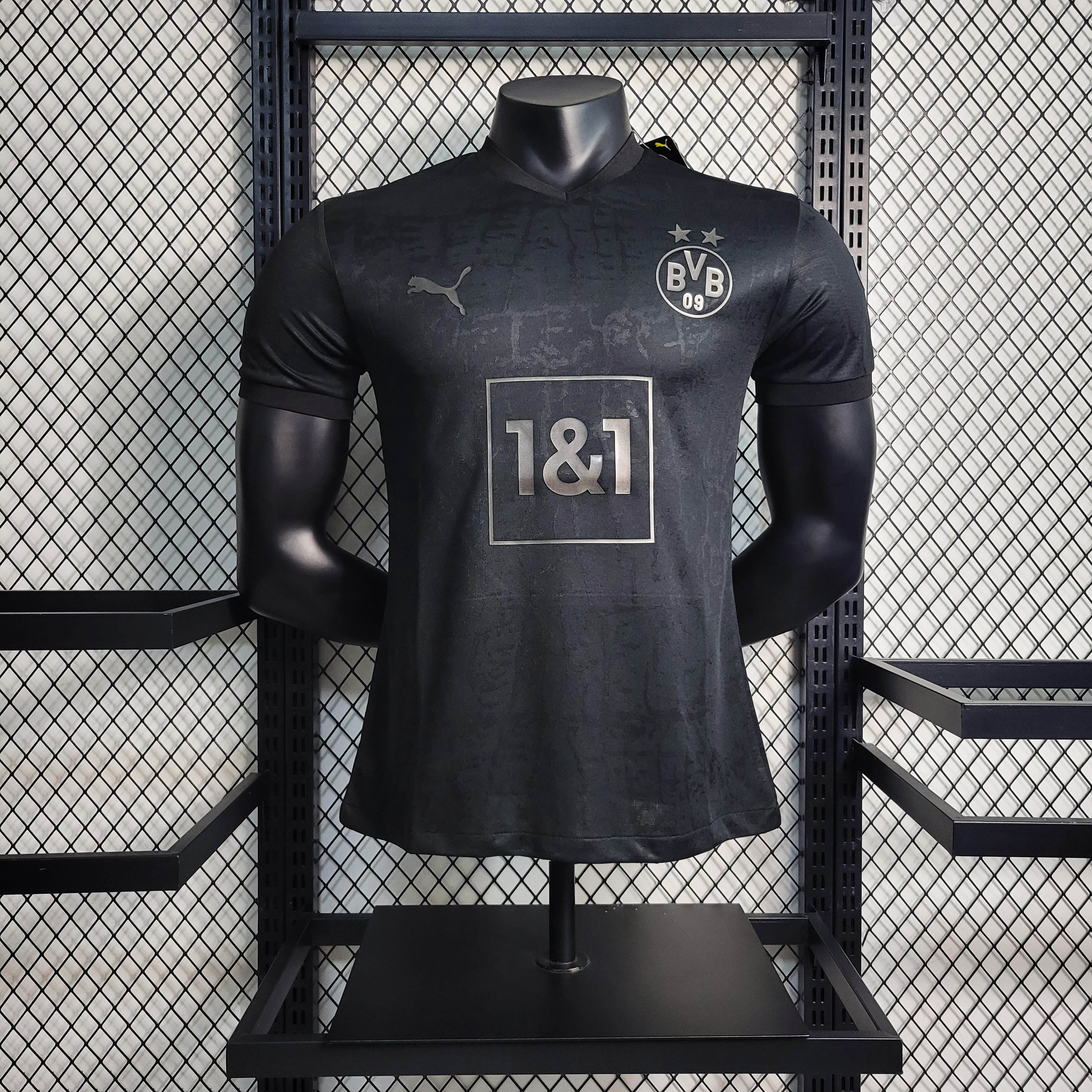 2023/2024 Player Version Dortmund Blackout Special Edition Football Shirt