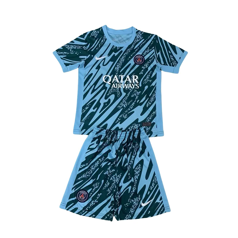 2024/2025 Paris Saint-Germain Goalkeeper Football Shirt Kids Size