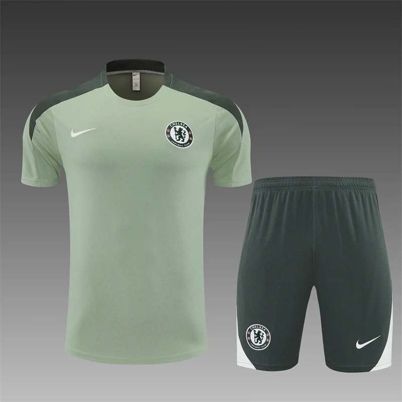 2025/2026 Chelsea Training Wear GreenSet shirt 1:1 Thai Quality