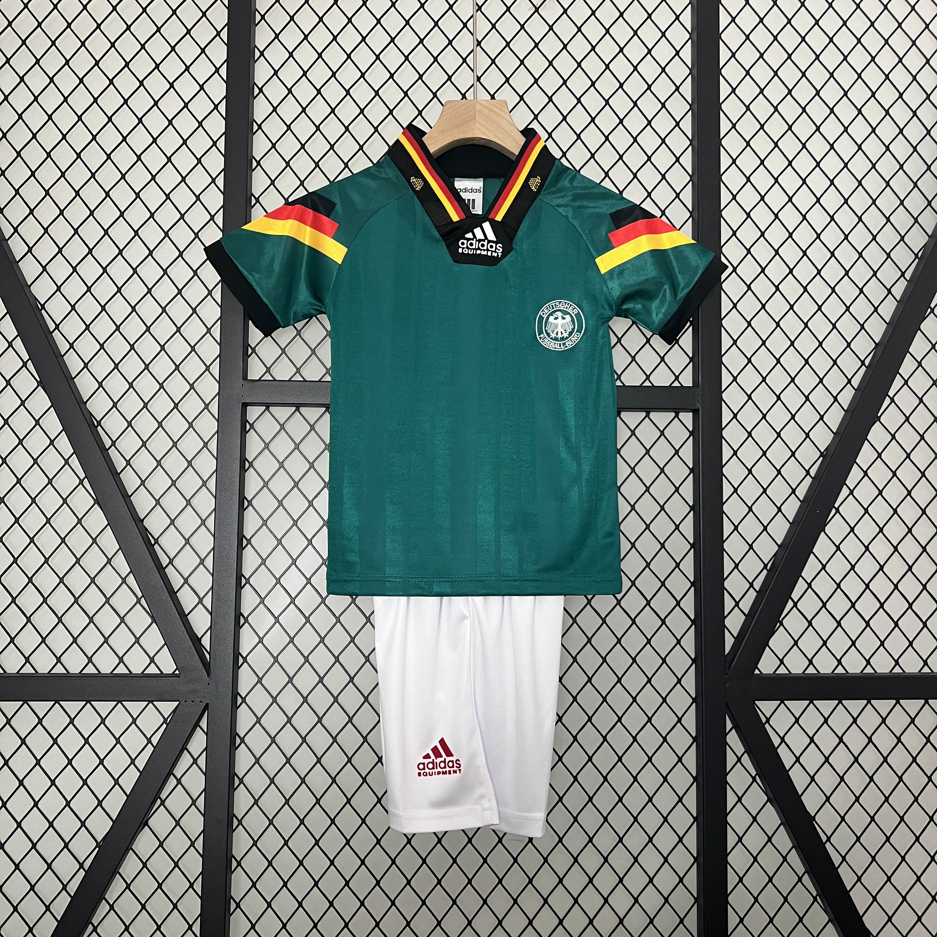 1992 Retro Germany Away Football Shirt Kids Size