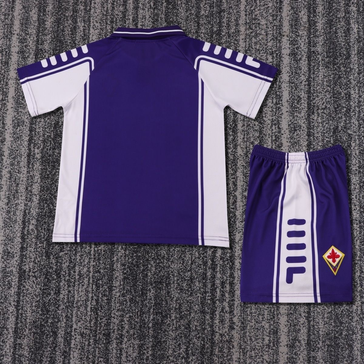 1999/2000 Retro Fiorentina HomeFootball shirt Kids Size 1:1 Thai Quality