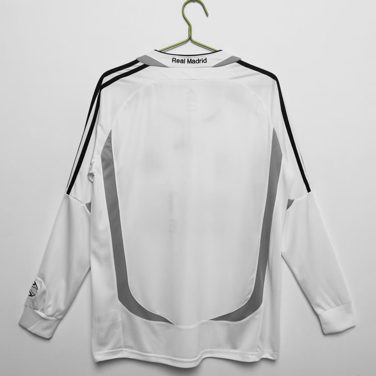 2006/2007 Retro Long Sleeve Real Madrid Home Football shirt 1:1 Thai Quality