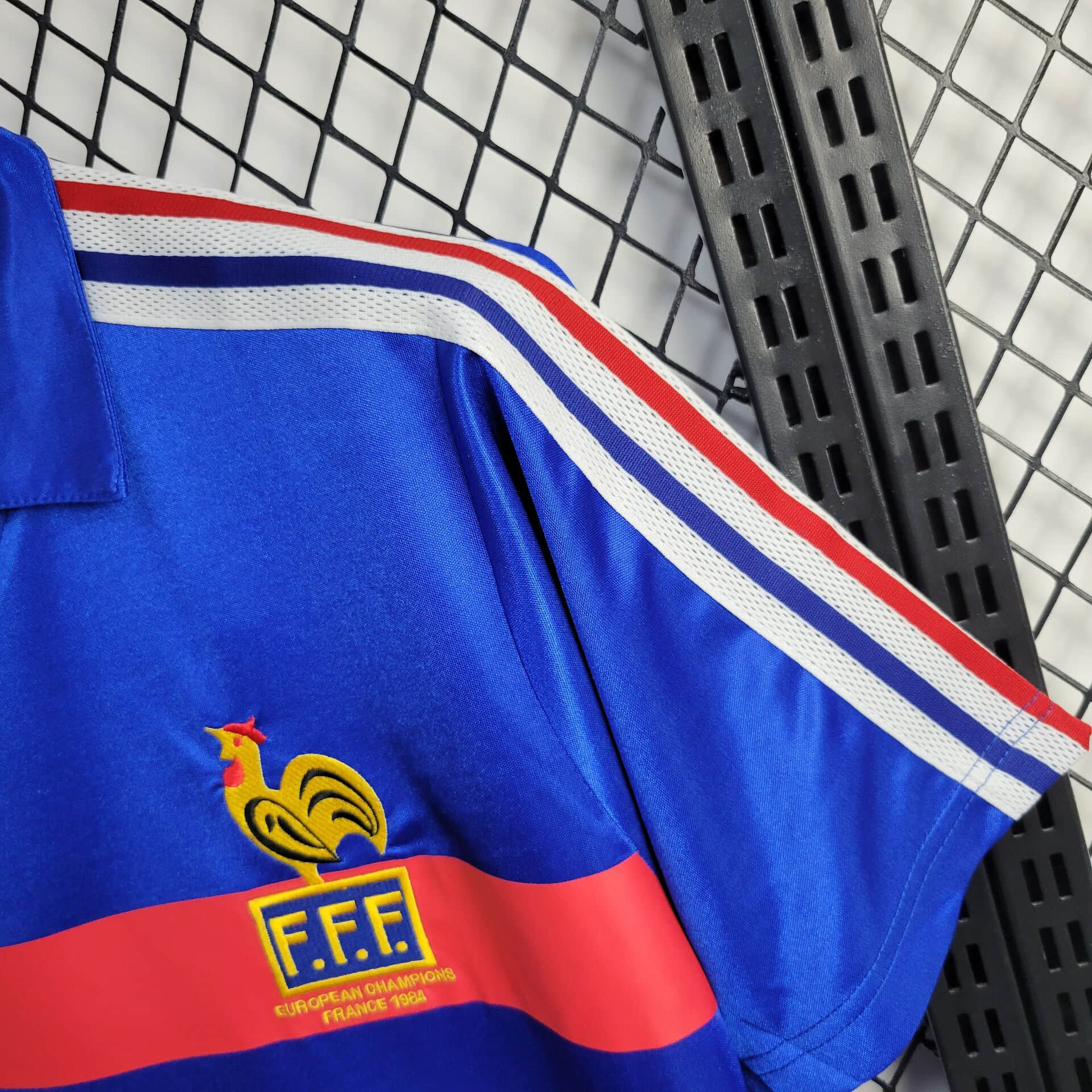 1984 Retro France Home Football Shirt