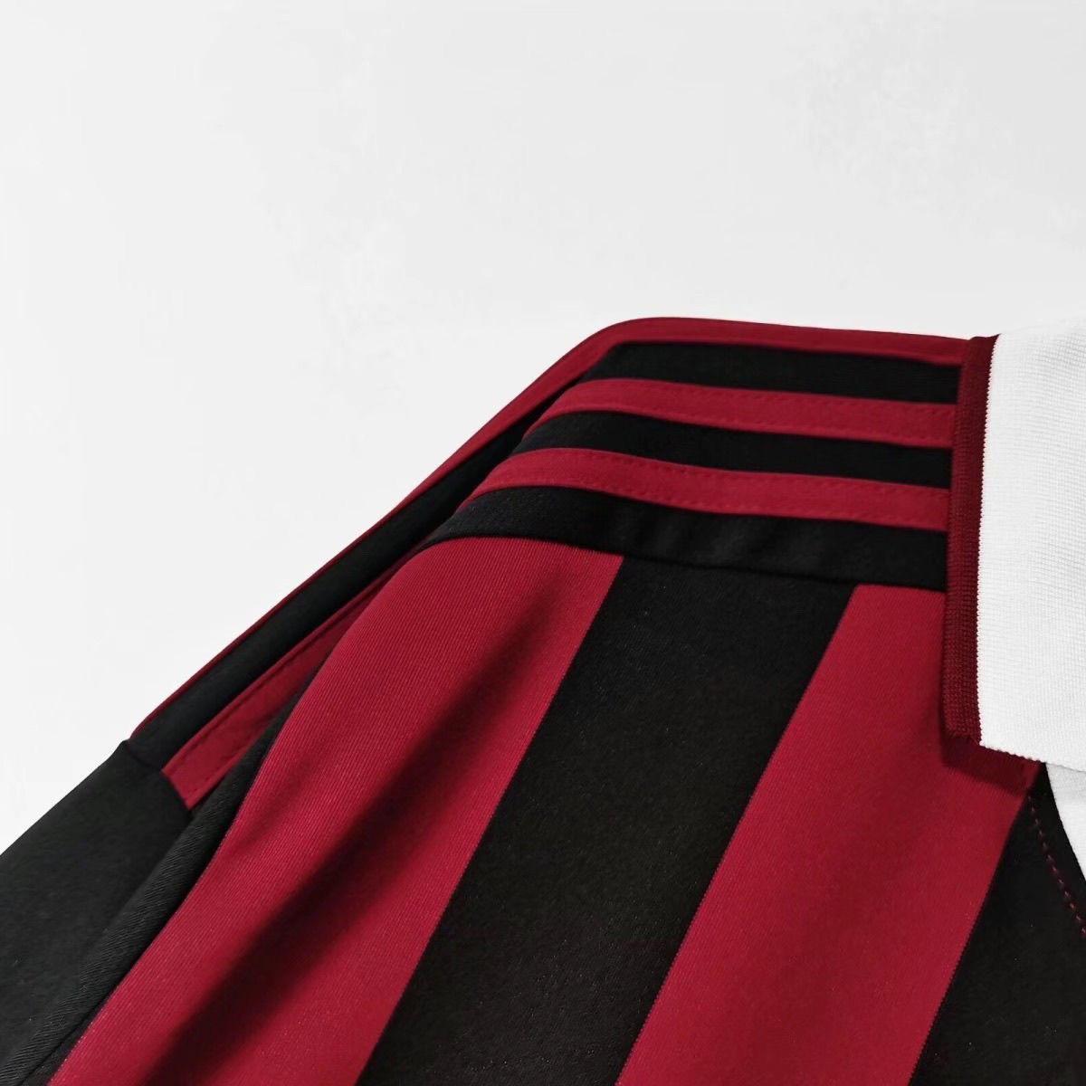 2009/2010 Retro Long sleeve Ac MilanHome Football Shirt 1:1 Thai Quality