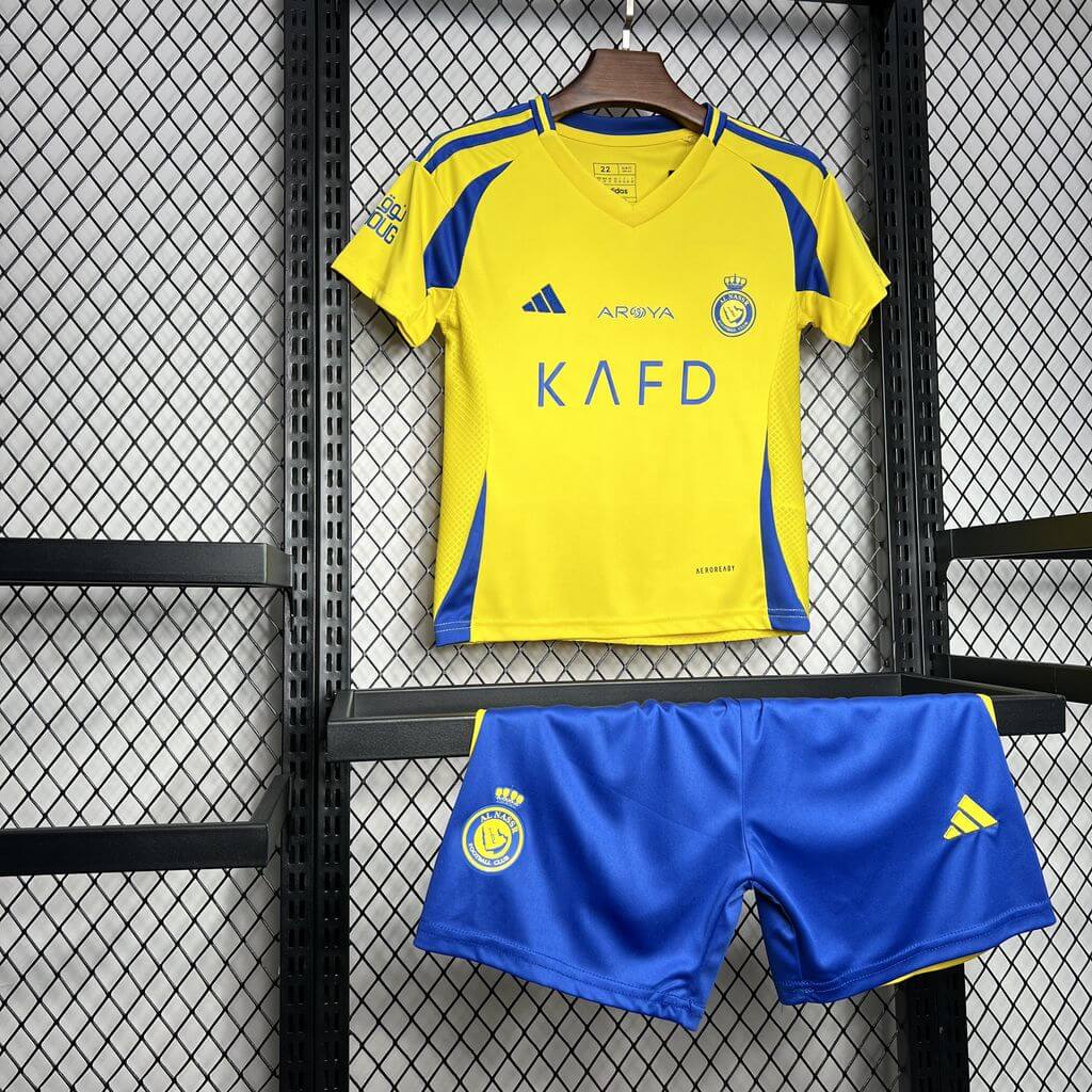 2024/2025 Al-Nassr Home Football Shirt Kids Size