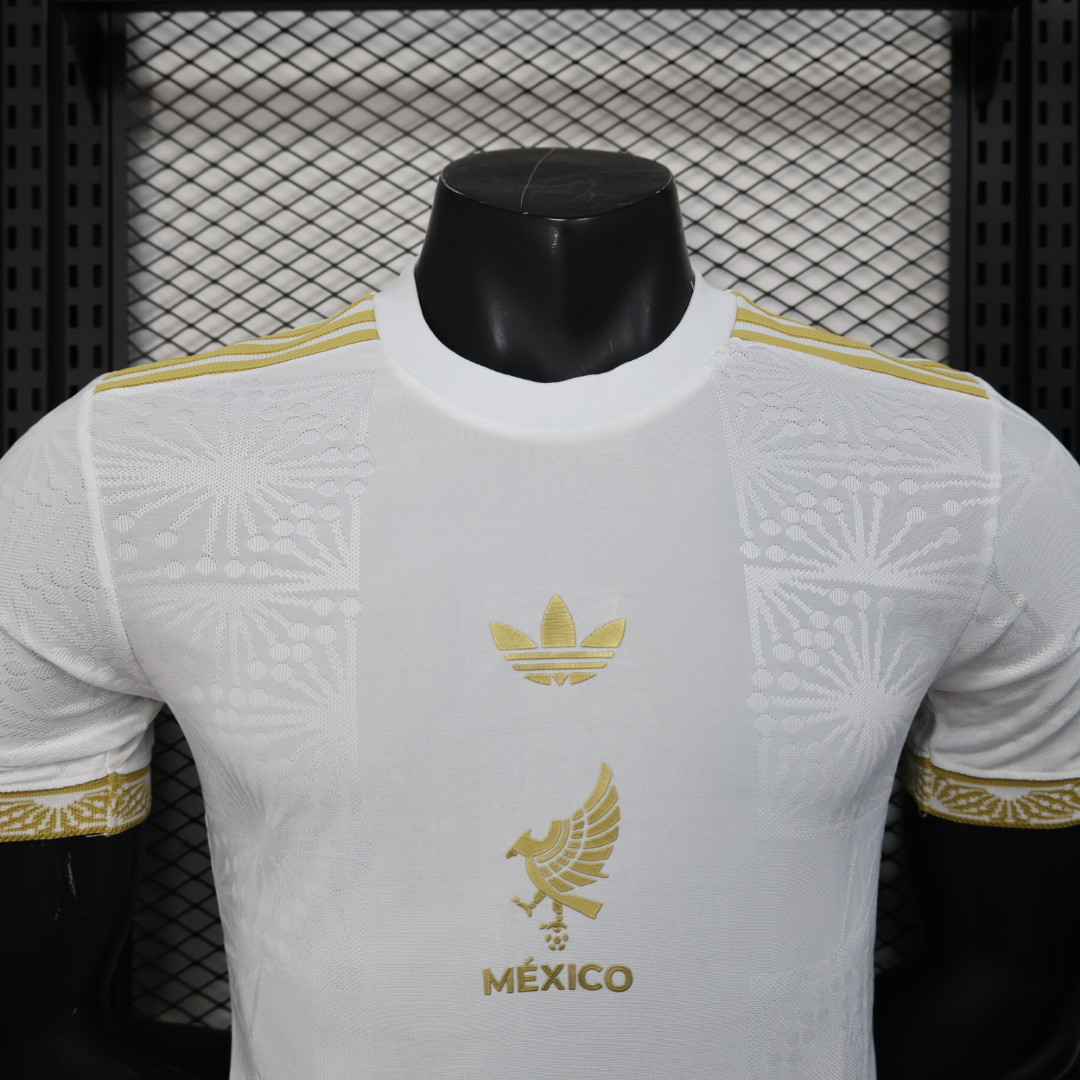 2024 Player Version Mexico Special Edition White Football Shirt