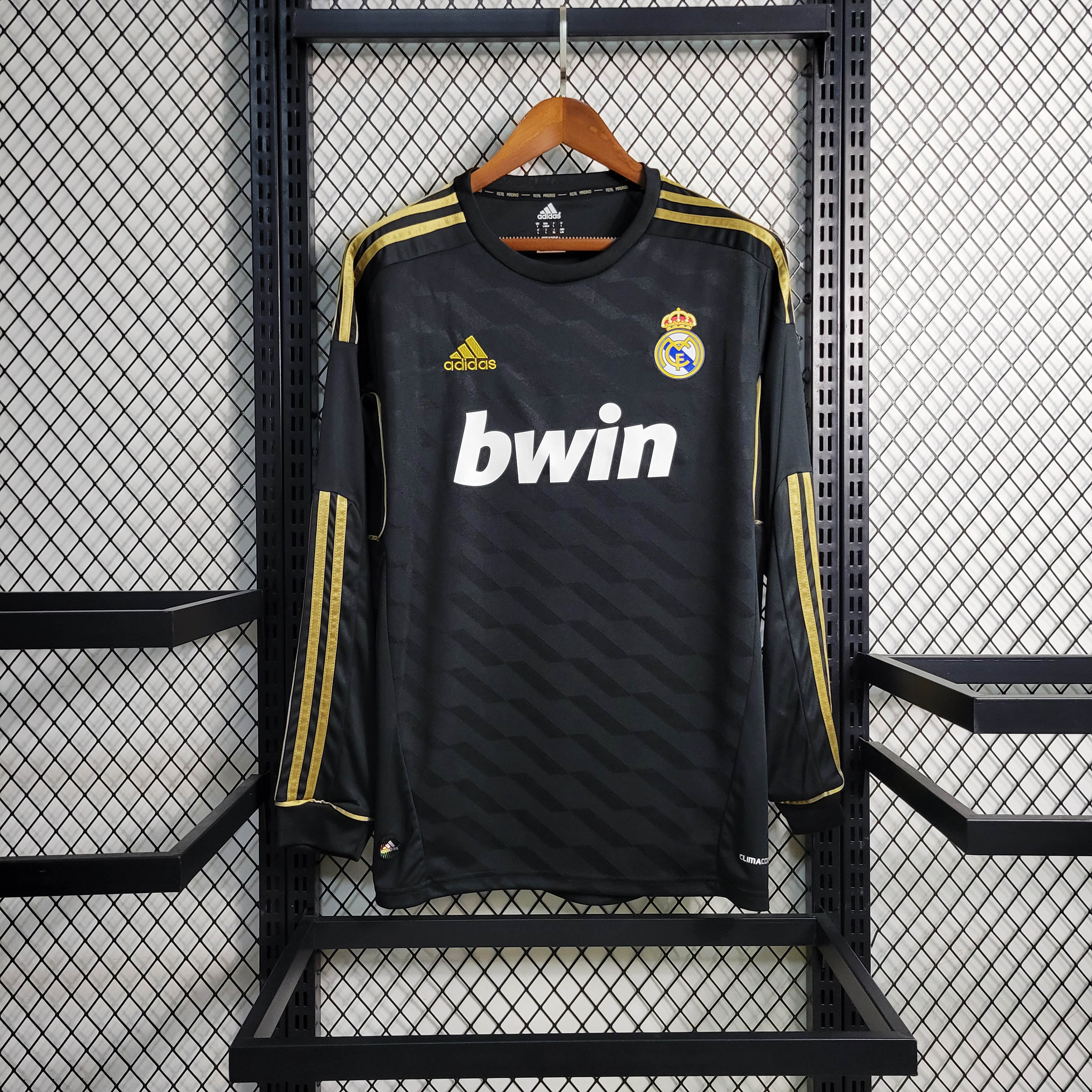 2011/2012 Retro Long Sleeve Real Madrid Away Football Shirt