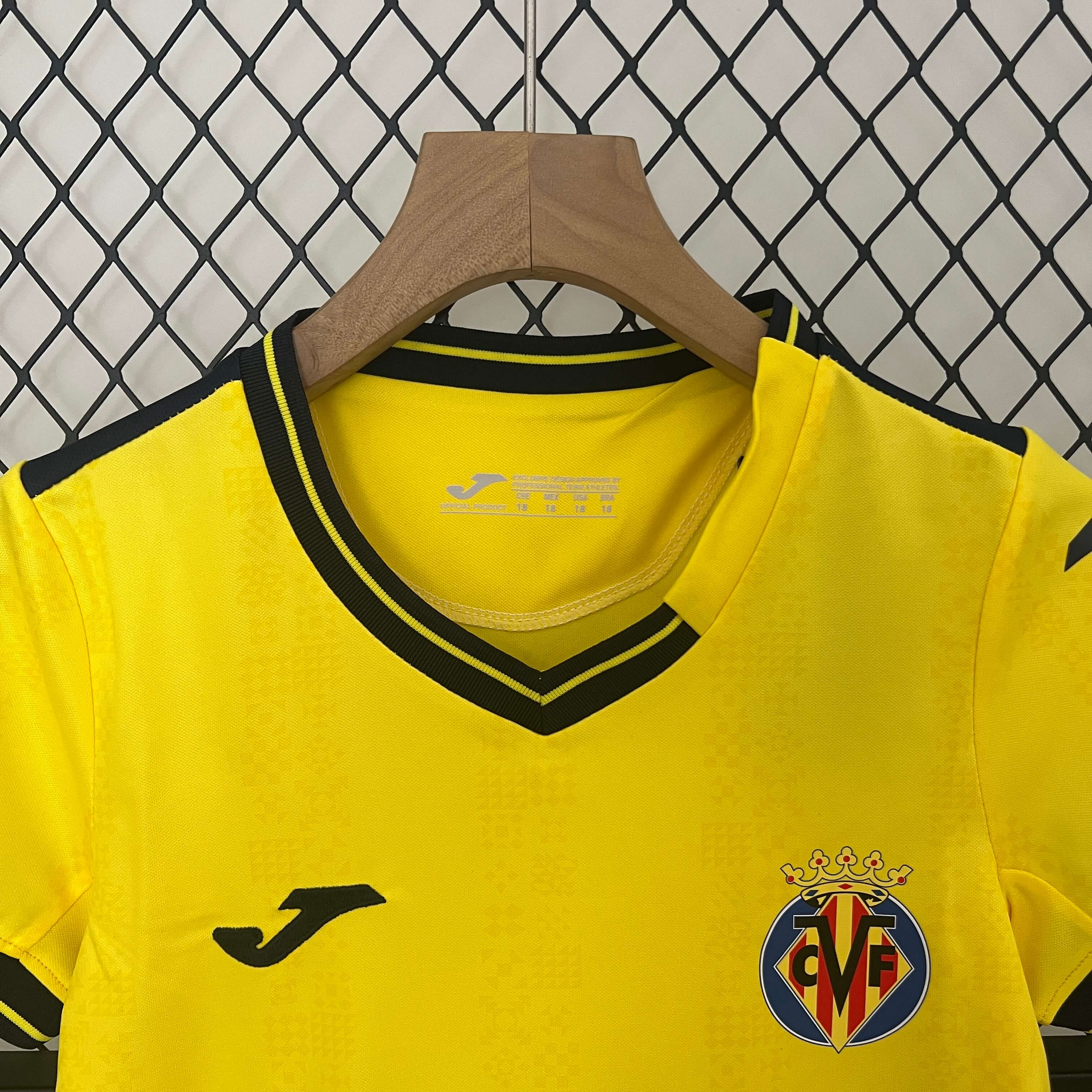 2024/2025 Villarreal Home Football Shirt Kids Size