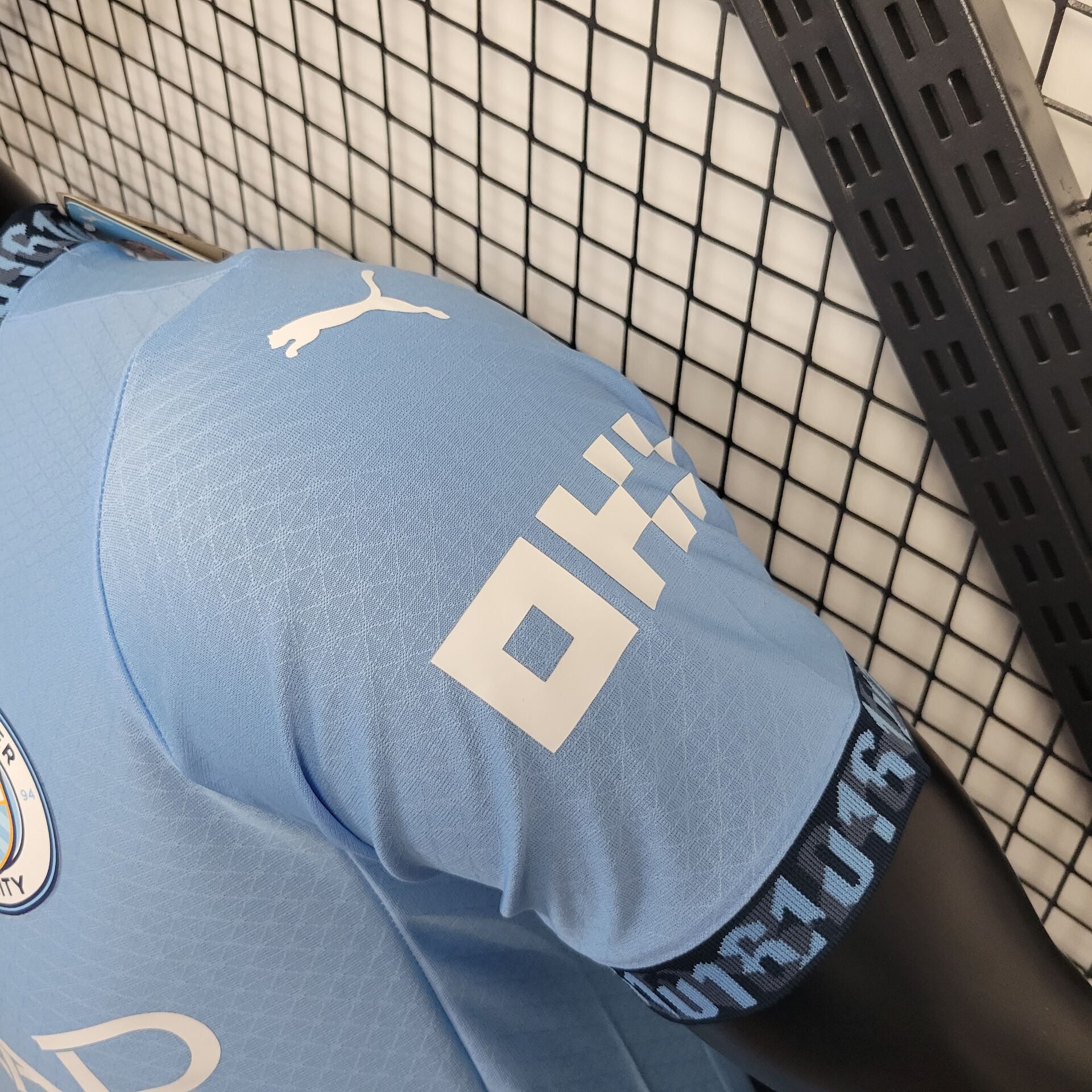 2024/2025 Player Version Manchester City Home Football Shirt