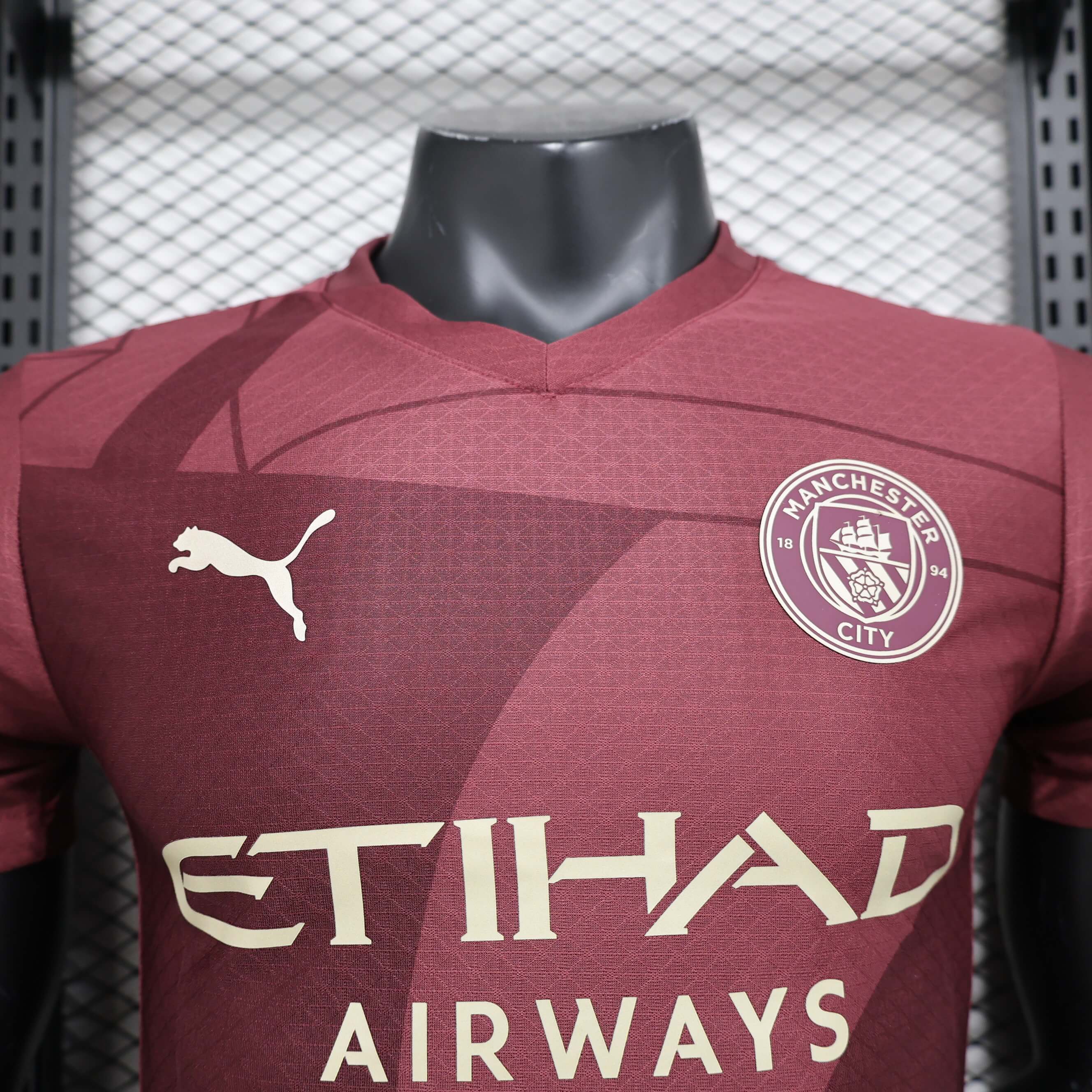 2024/2025 Player Version Manchester City Third Away Football Shirt