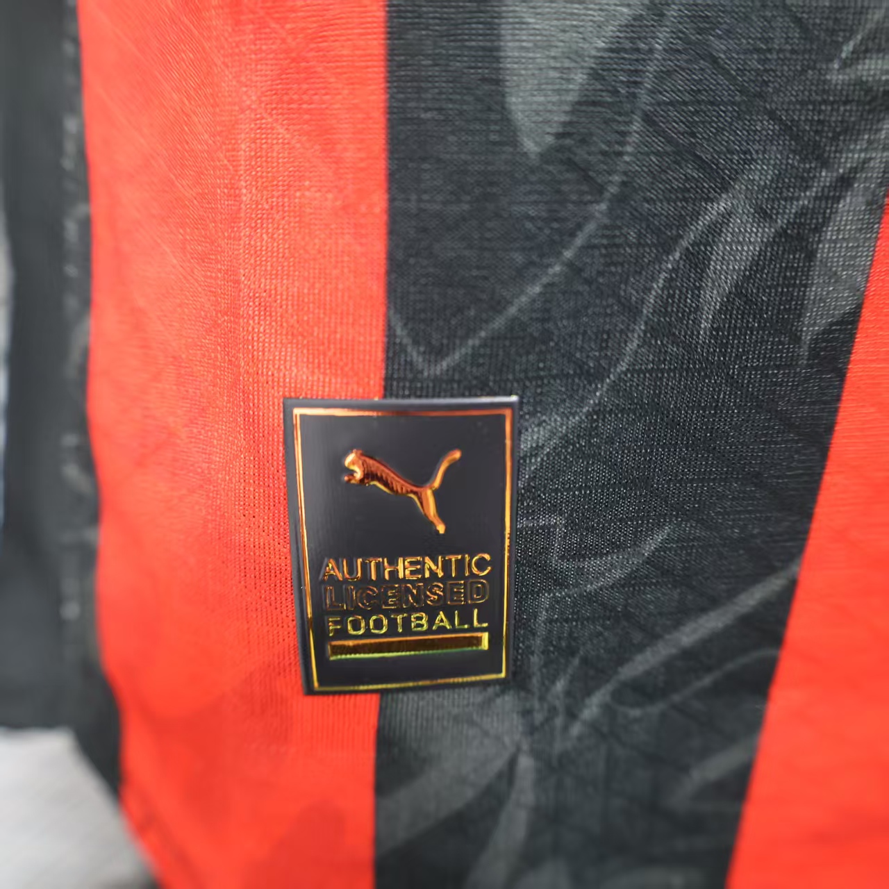 2025/2026 Player Version Long AC Milan Home Football Shirt