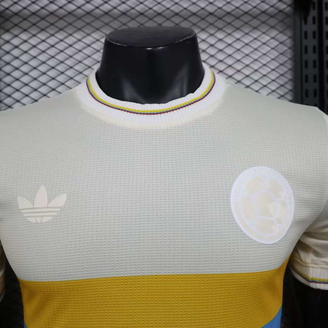 2024 Player Version Colombia Home Football Shirt Anniversary Edition