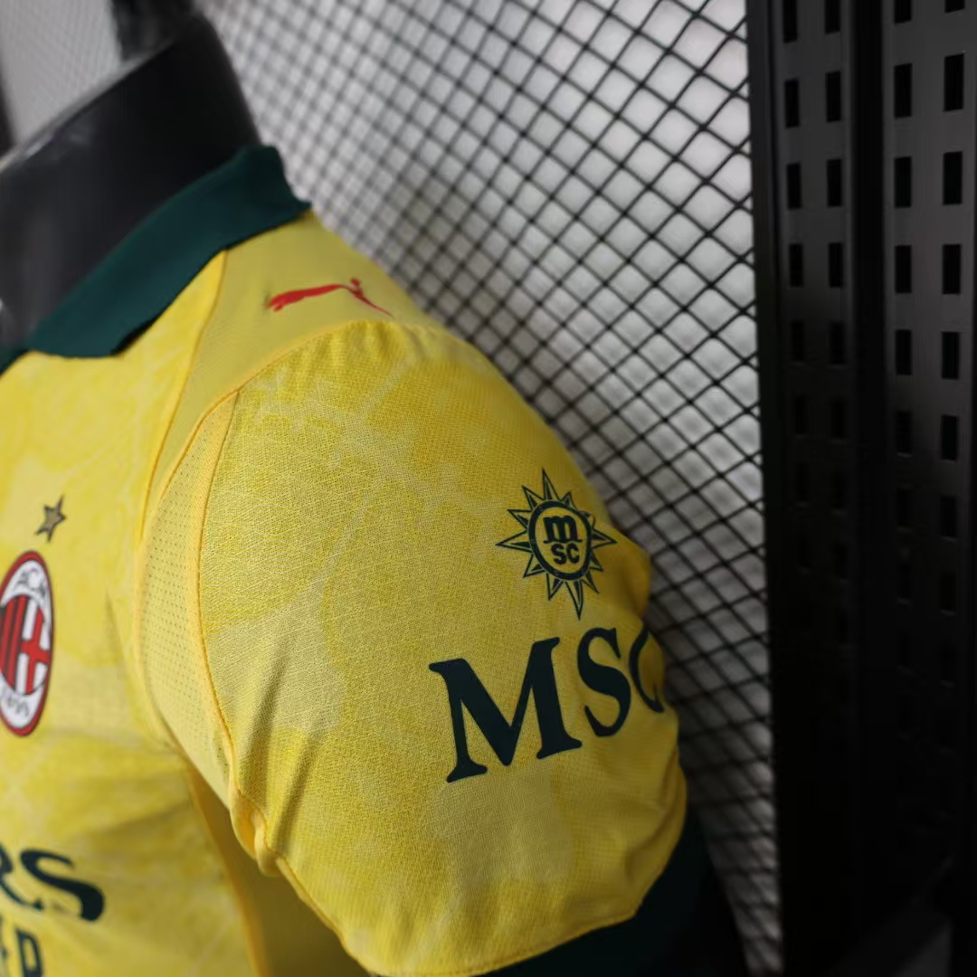 2025/2026 Player Version AC Milan Second away game  Football Shirt