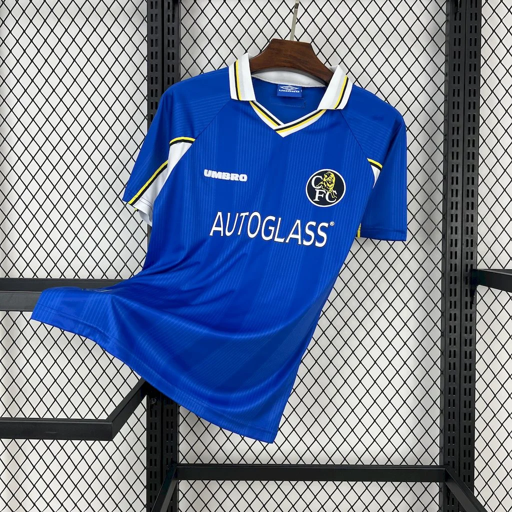 1997/1999 Retro Chelsea Home Football Shirt 1:1 Thai Quality