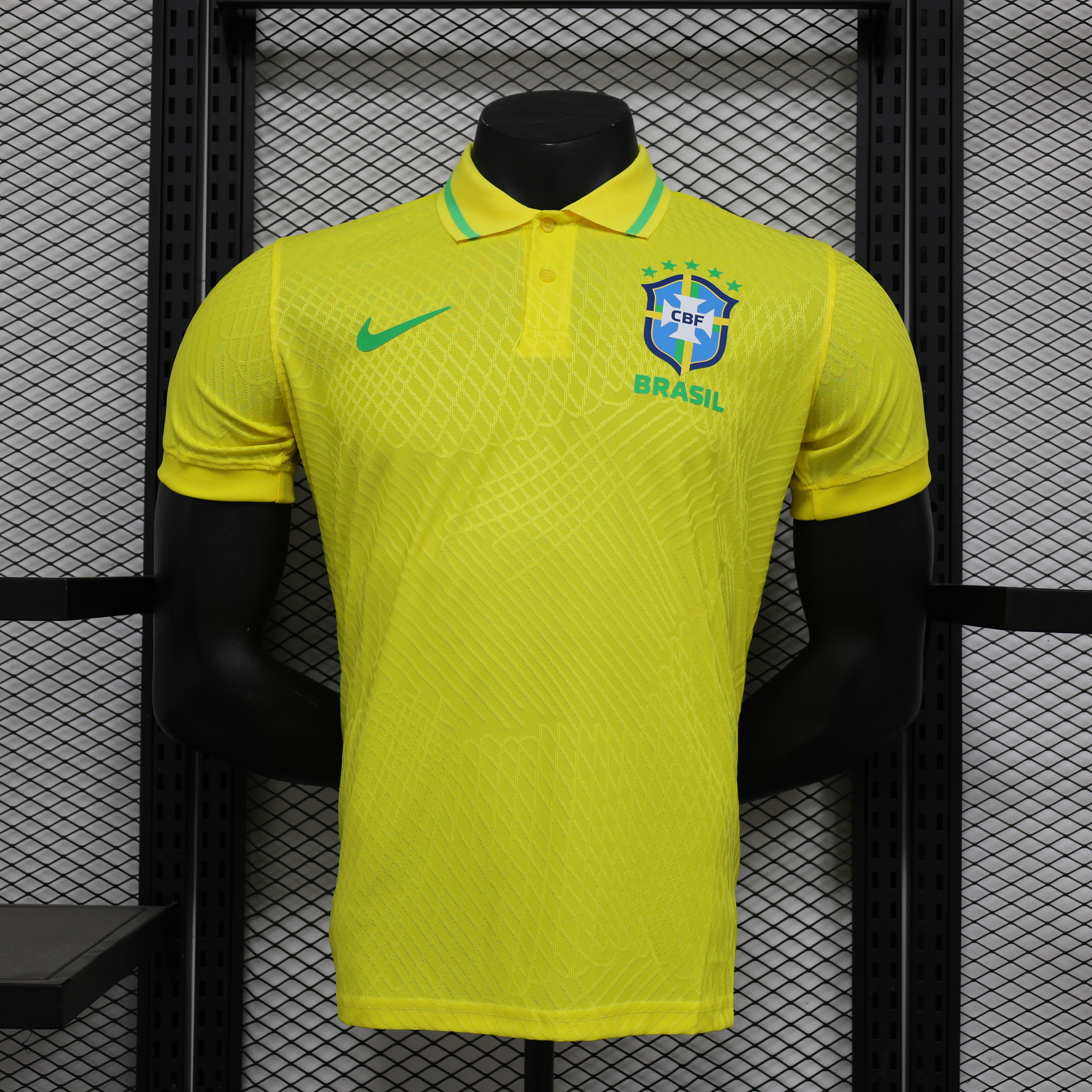 2024/2025 Player Edition Brazil Polo Football Shirt