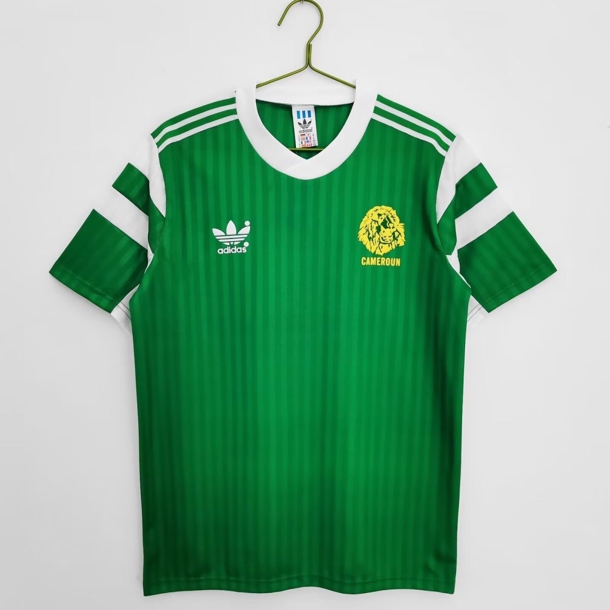 1990 Retro Cameroon Home FootballShirt 1:1 Thai Quality