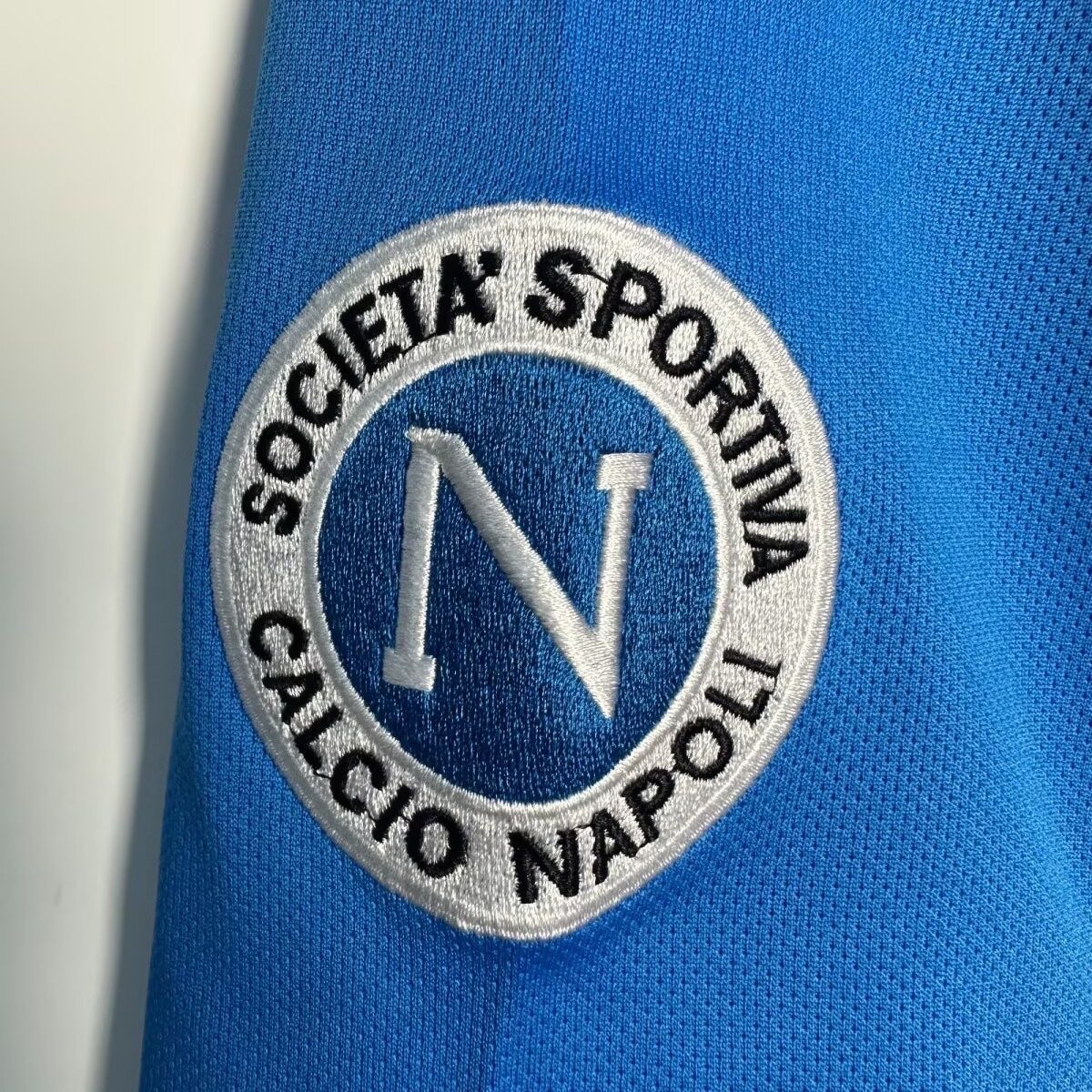 1987/1988 Long sleeve Retro Napoli Home Football shirt 1:1 Thai Quality!