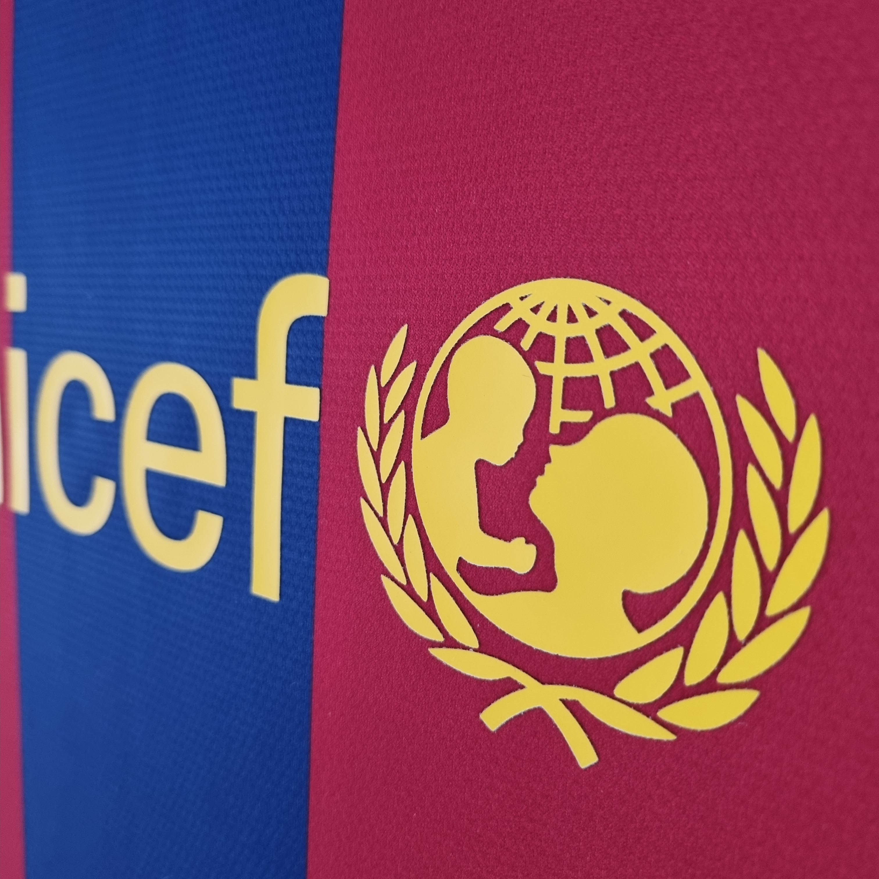 2010/2011 Retro Long Sleeve  Barcelona Home Football Shirt