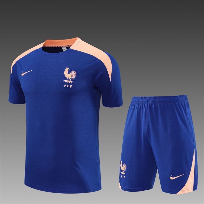 2025/2026 France Training Wear Set Shirt Kids Size 1:1 Thai Quality