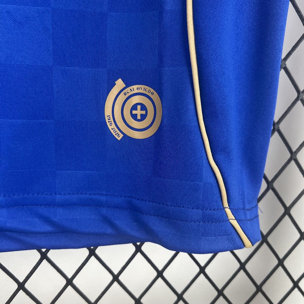 2025/2026 Real Oviedo Vetusta HomeFootball shirt 1:1 Thai Quality