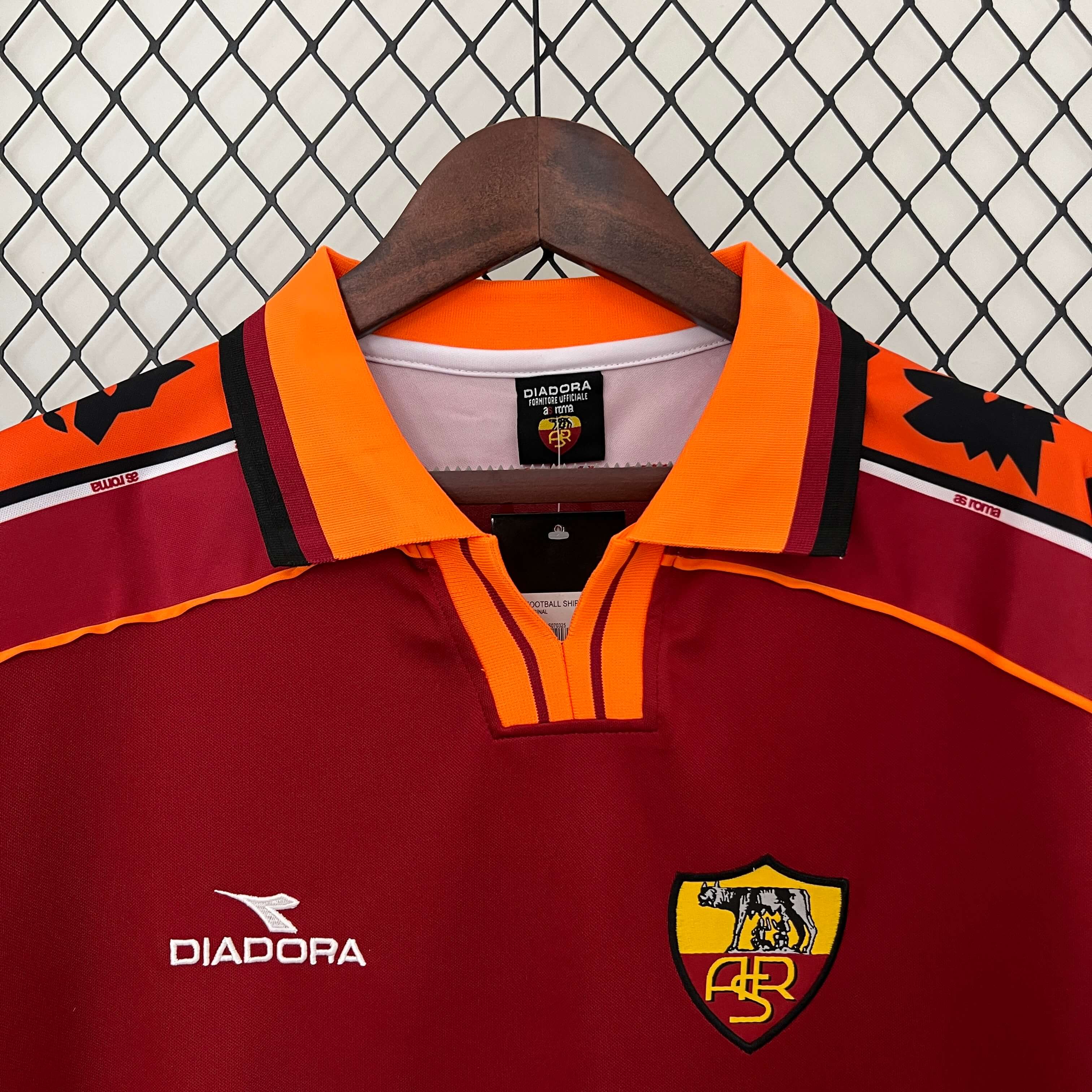 1998/1999 Retro AS Roma Home Football Shirt