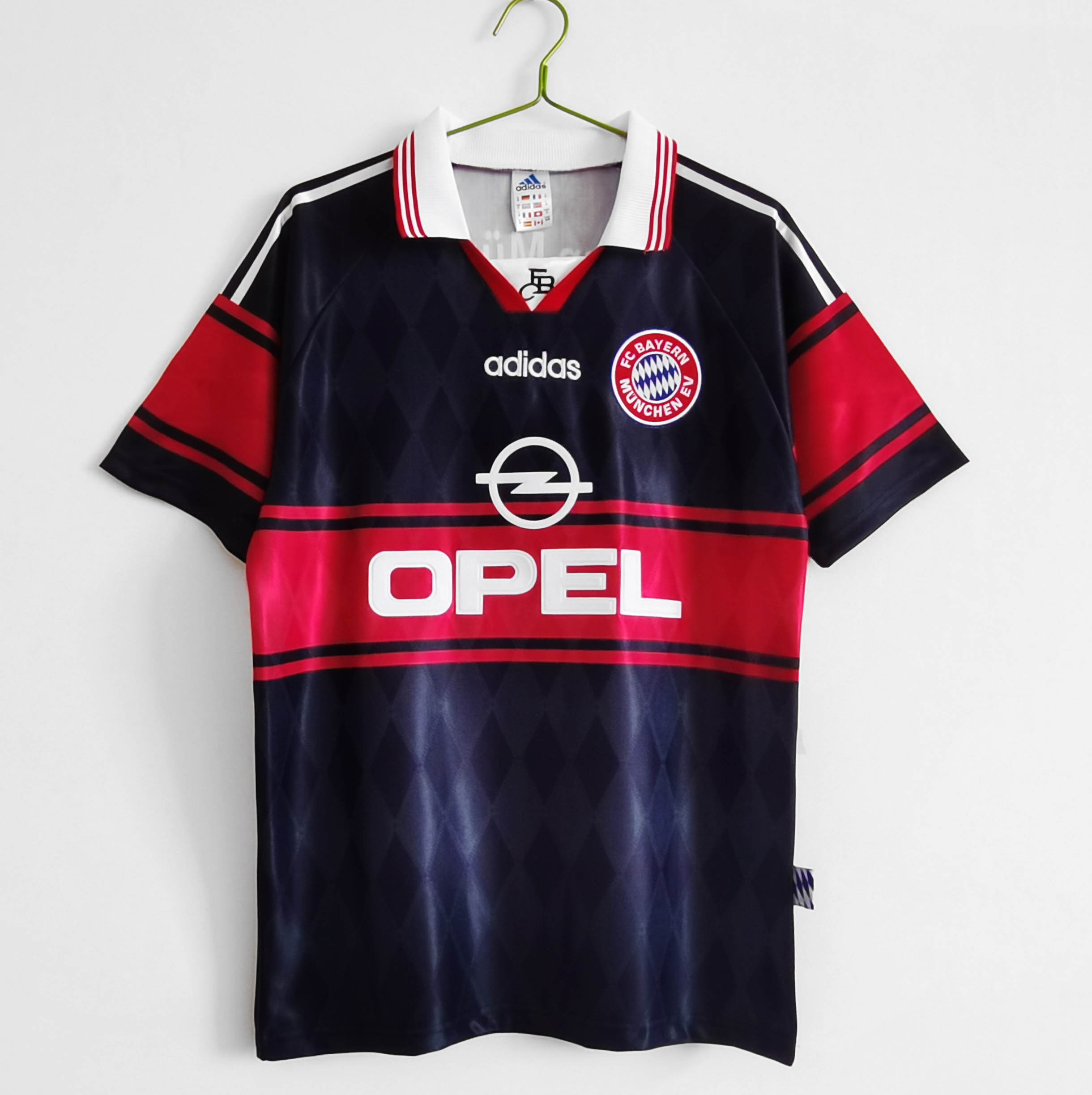1997/1999 Retro Bayern Munchen Home Football Shirt