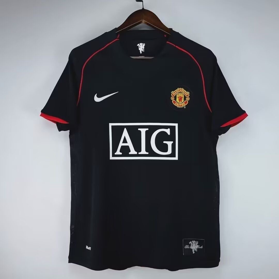2007/2008 Retro Manchester United Away Football Shirt