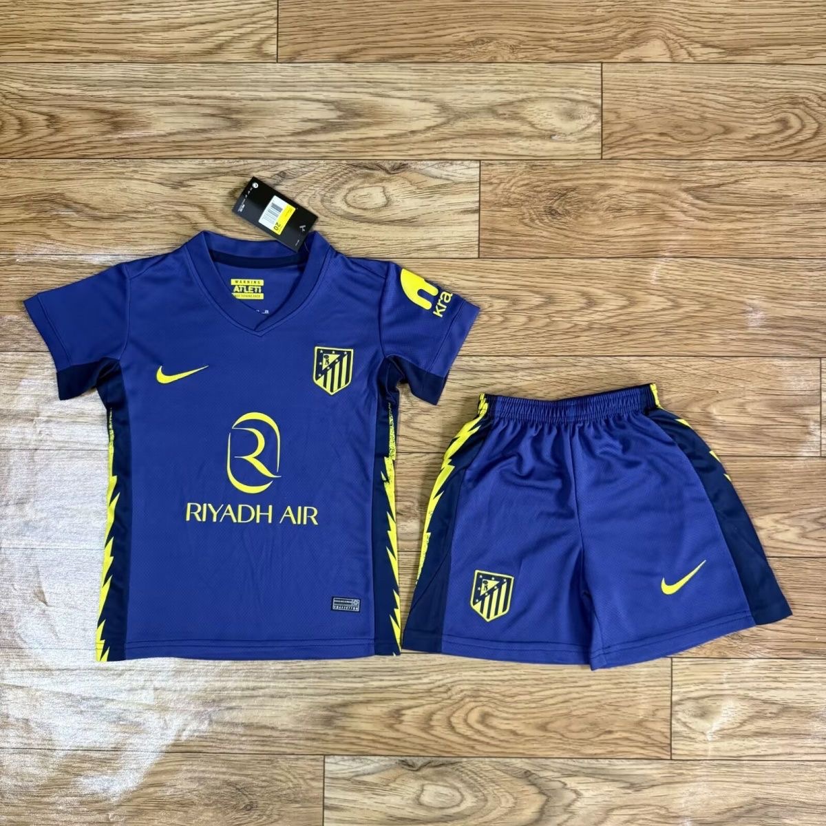 2025/2026 Atletico Madrid AwayFootball Shirt Kids Size 1:1 Thai Quality