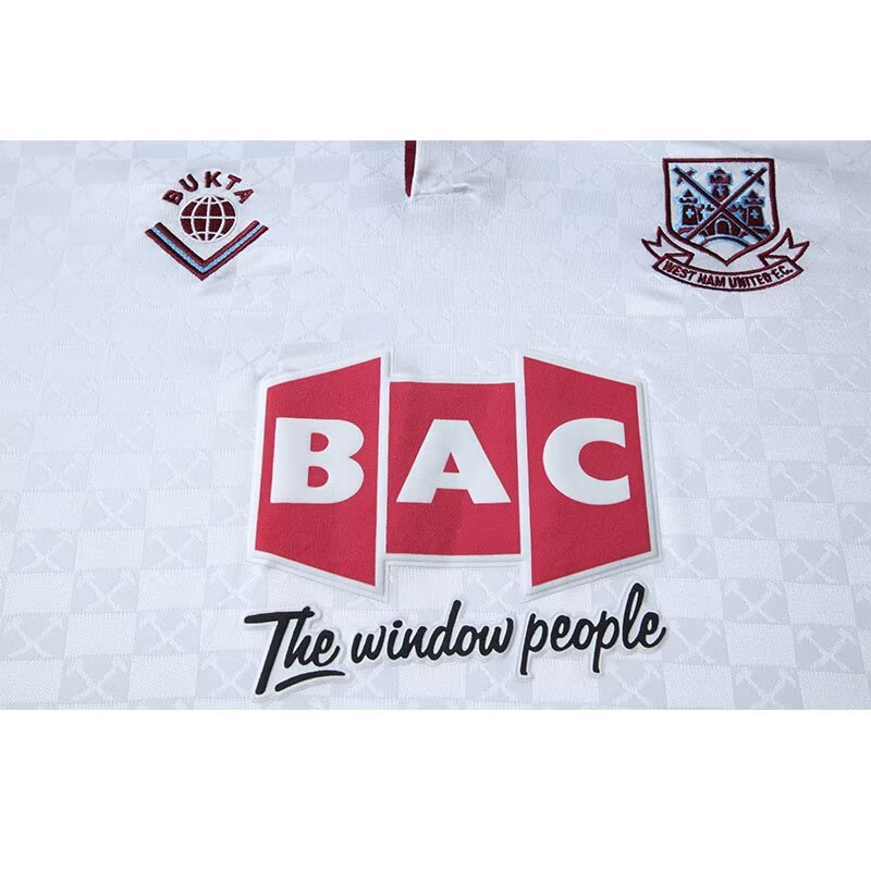 1989/1990 Retro West Ham United Away Football Shirt
