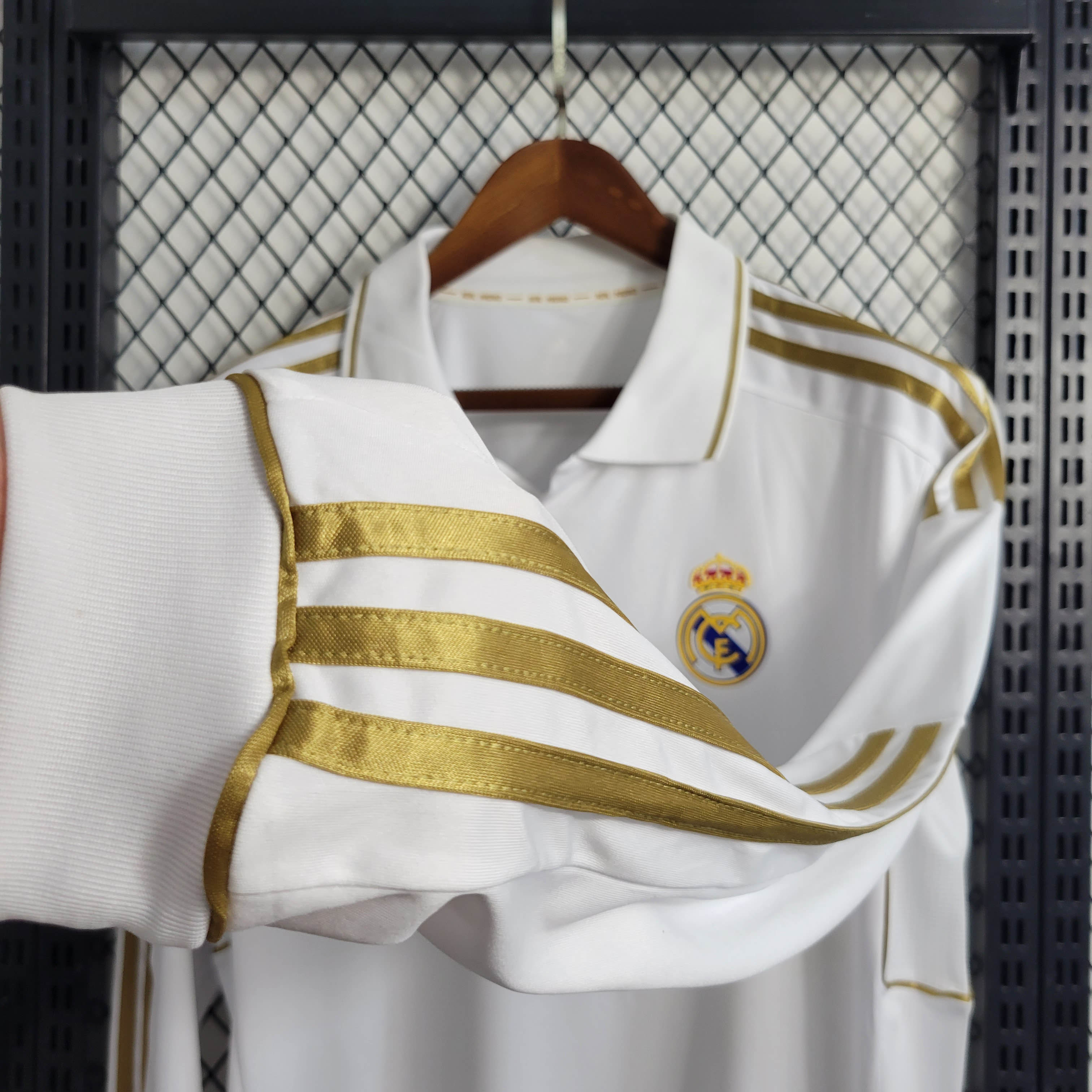 2011/2012 Retro Long Sleeve Real Madrid Home Football Shirt